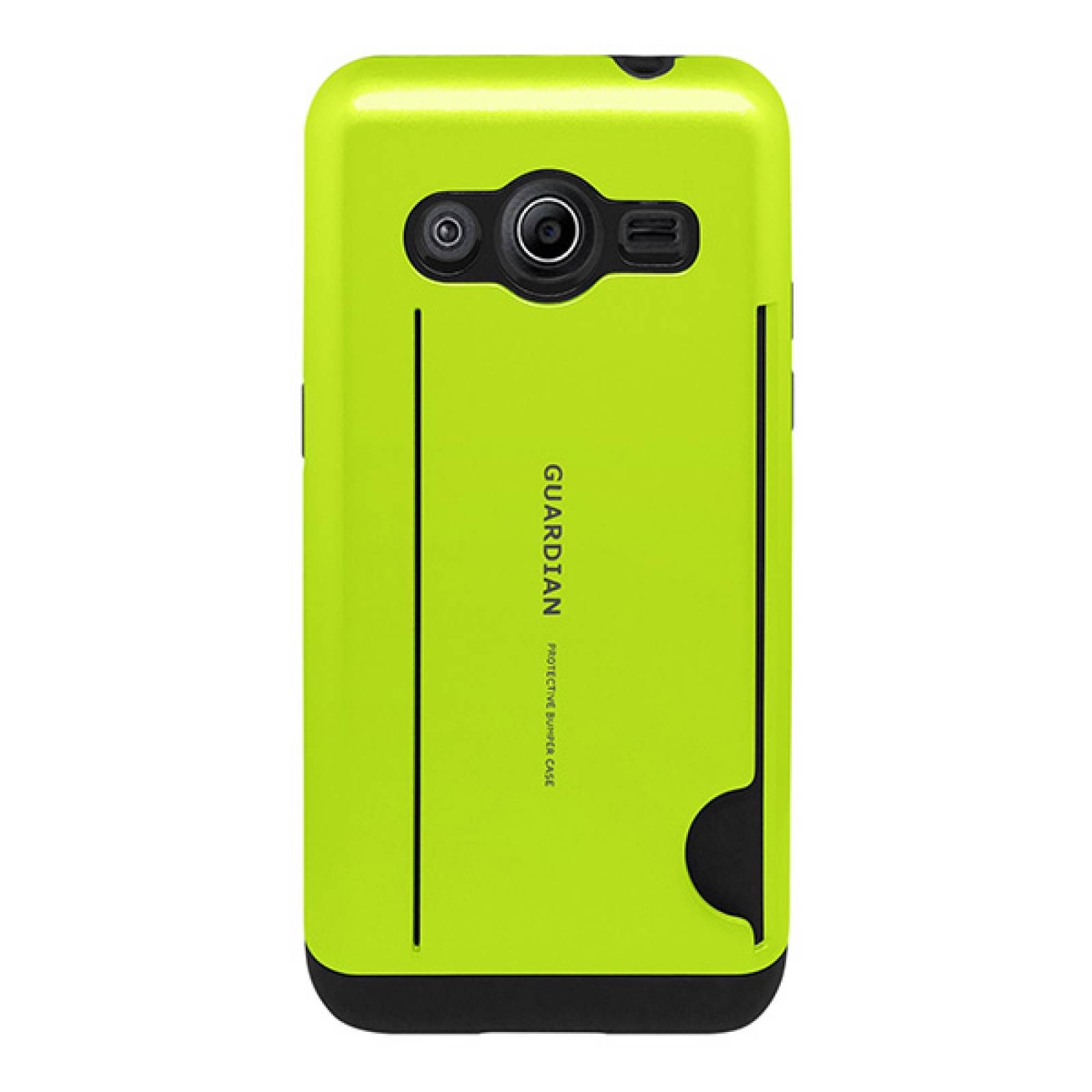 Funda tarjetero Guardian para Samsung Galaxy Core 2 Limon