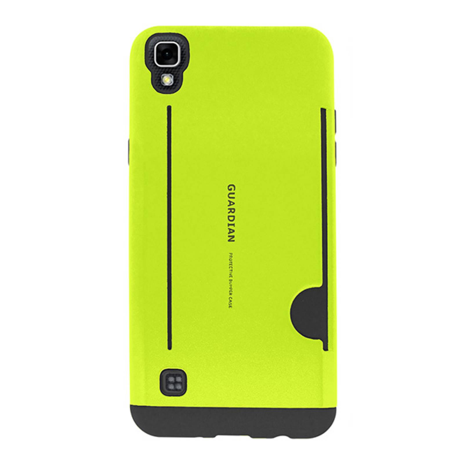 Funda tarjetero Guardian para Lg X style Limon