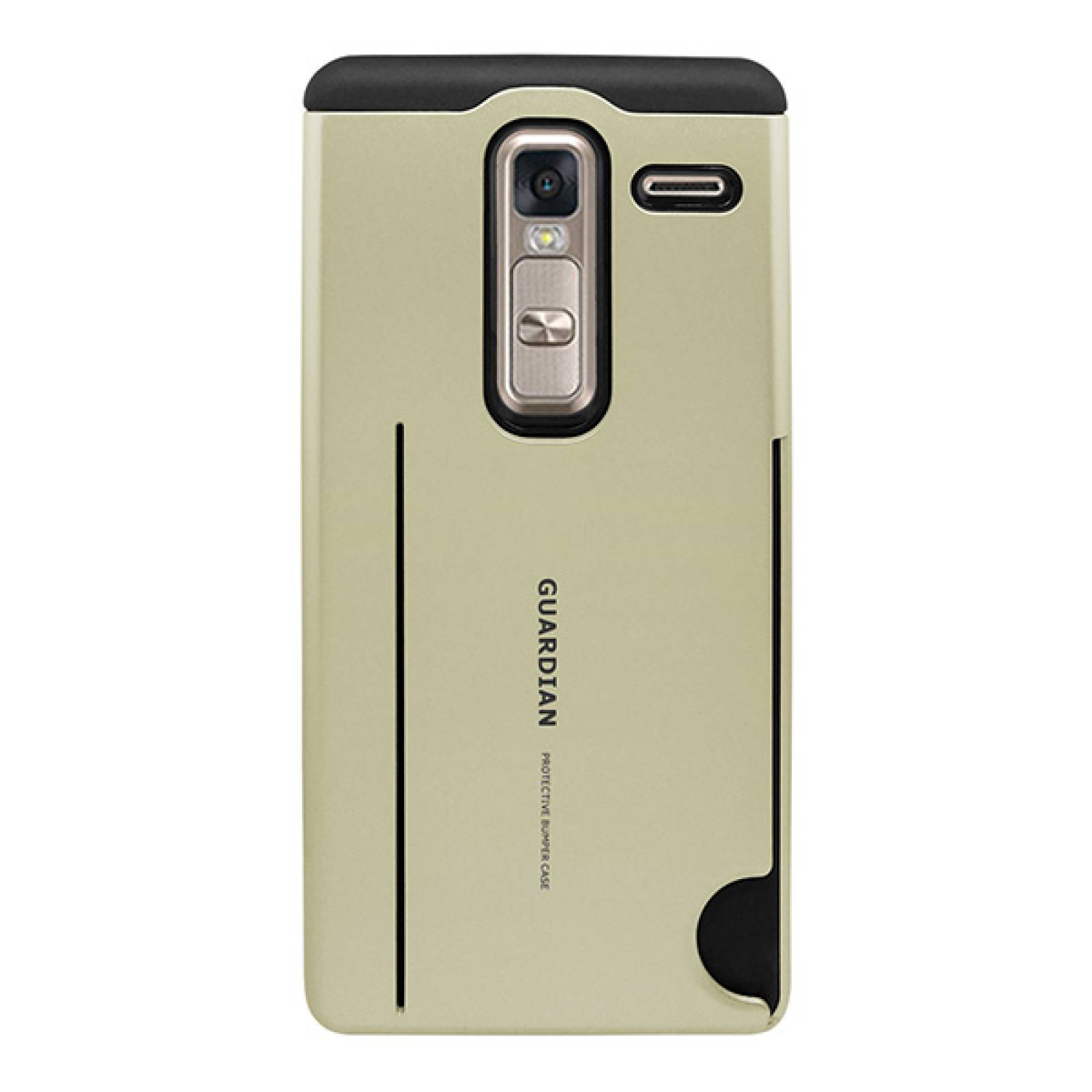 Funda tarjetero Guardian para Lg Zero Dorado