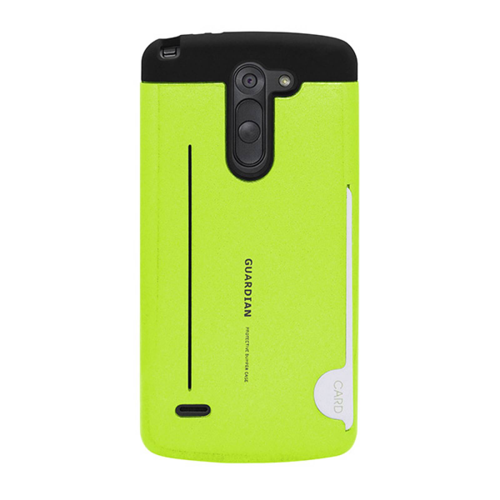 Funda tarjetero Guardian para Lg G3 stylus Limon