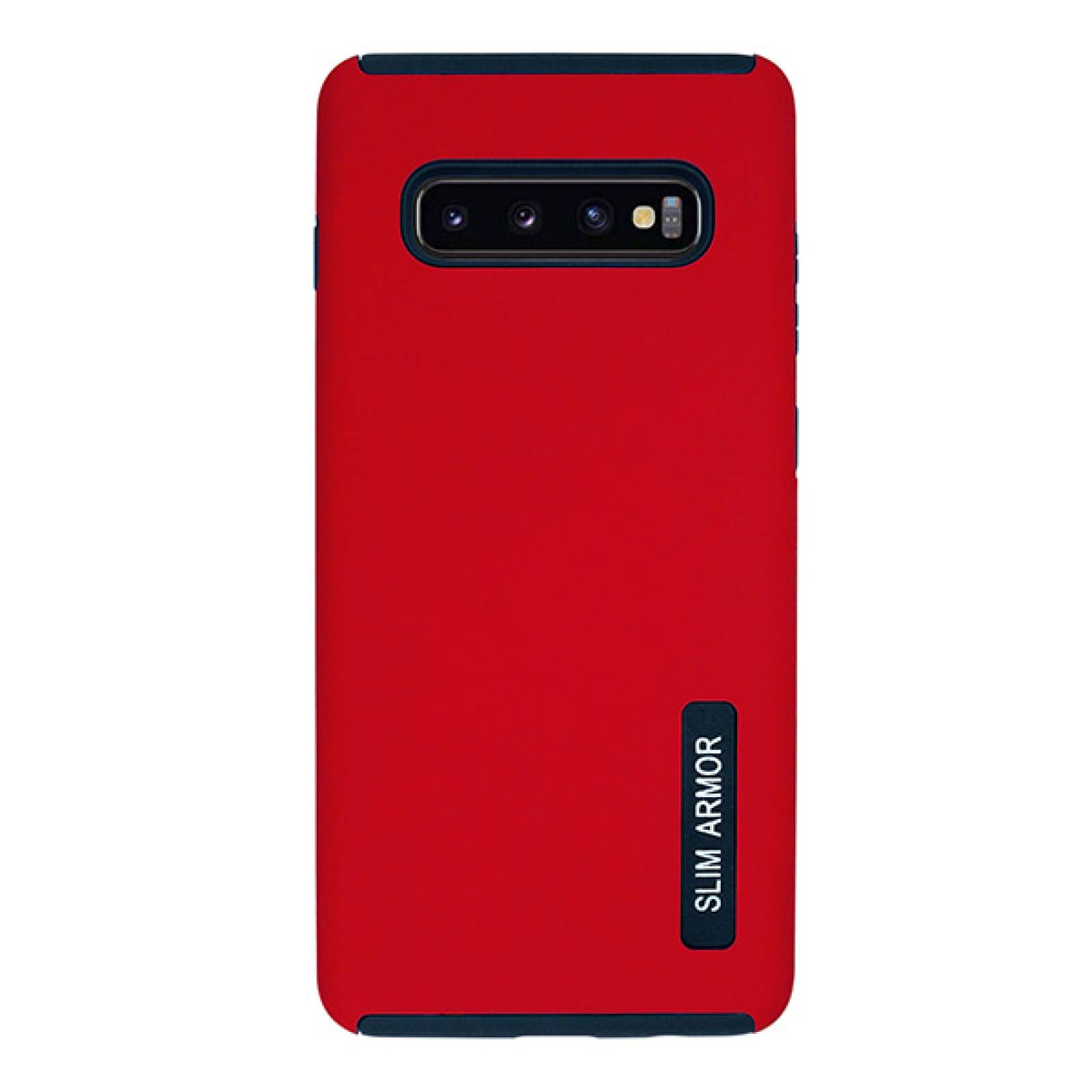 Funda Atti New Case Doble Capa Para Samsung S10 Plus Color Rojo