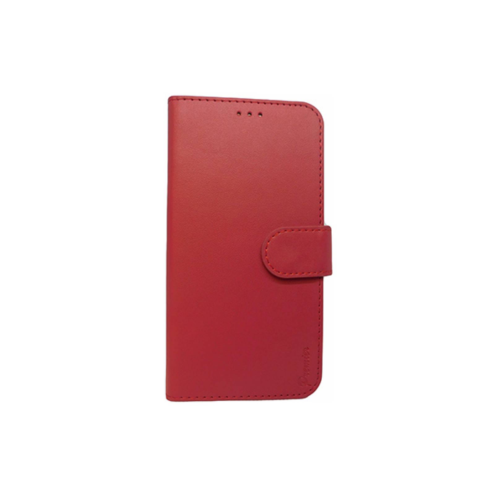 Funda Atti Premier Diary Tipo Cartera Para Motorola G5S Color Rojo