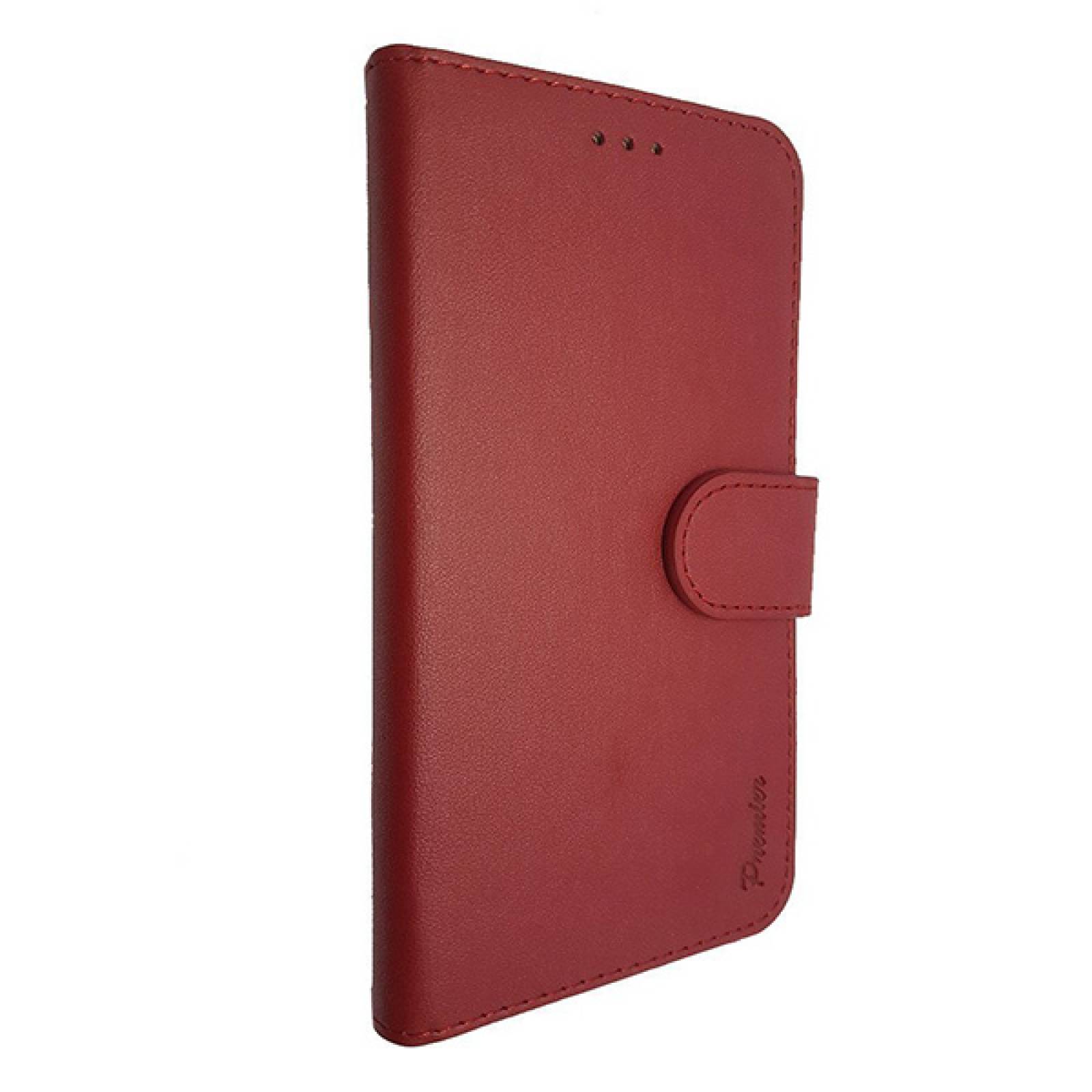 Funda Atti Premier Diary Tipo Cartera Para Lg K8 2017 Color Rojo