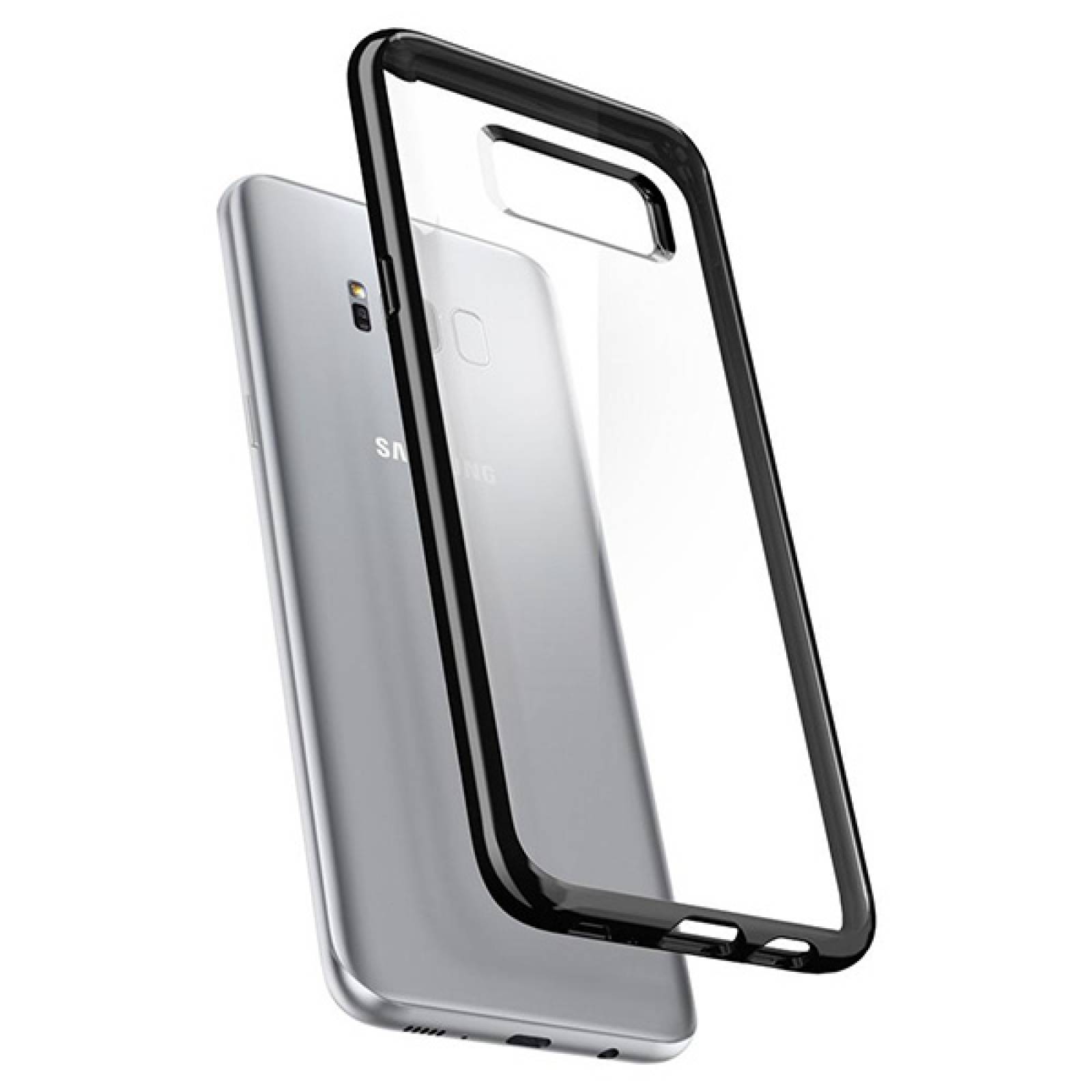 Funda Spigen Ultra Hybrid para Samsung Galaxy S8 Transparente contorno negro