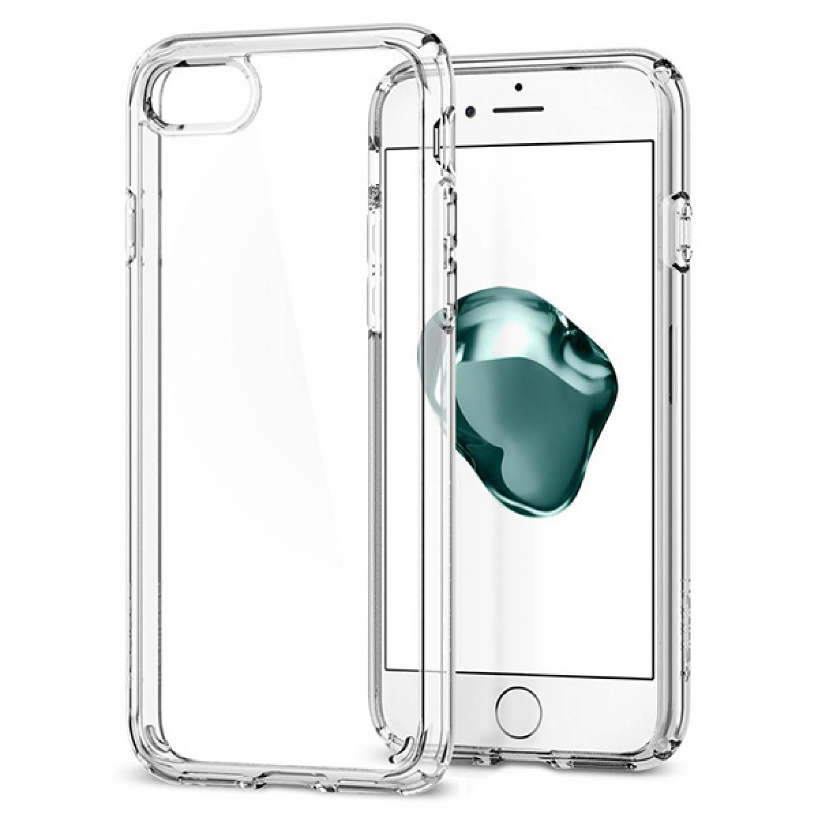 Funda Spigen Ultra Hybrid para iPhone Se 2020 Crystal clear