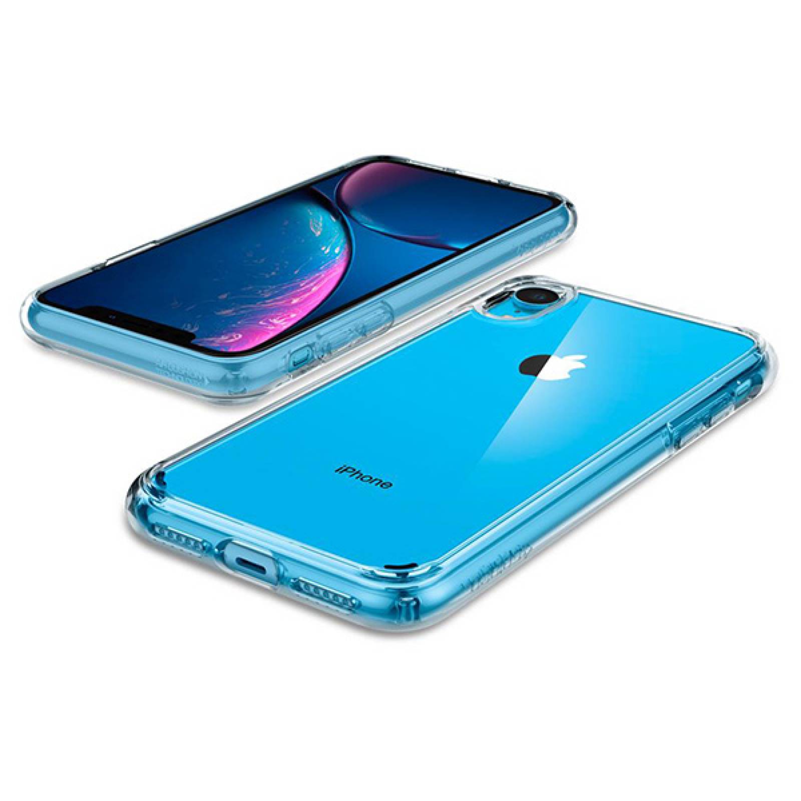 Funda Spigen Ultra Hybrid para iPhone Xr Crystal clear