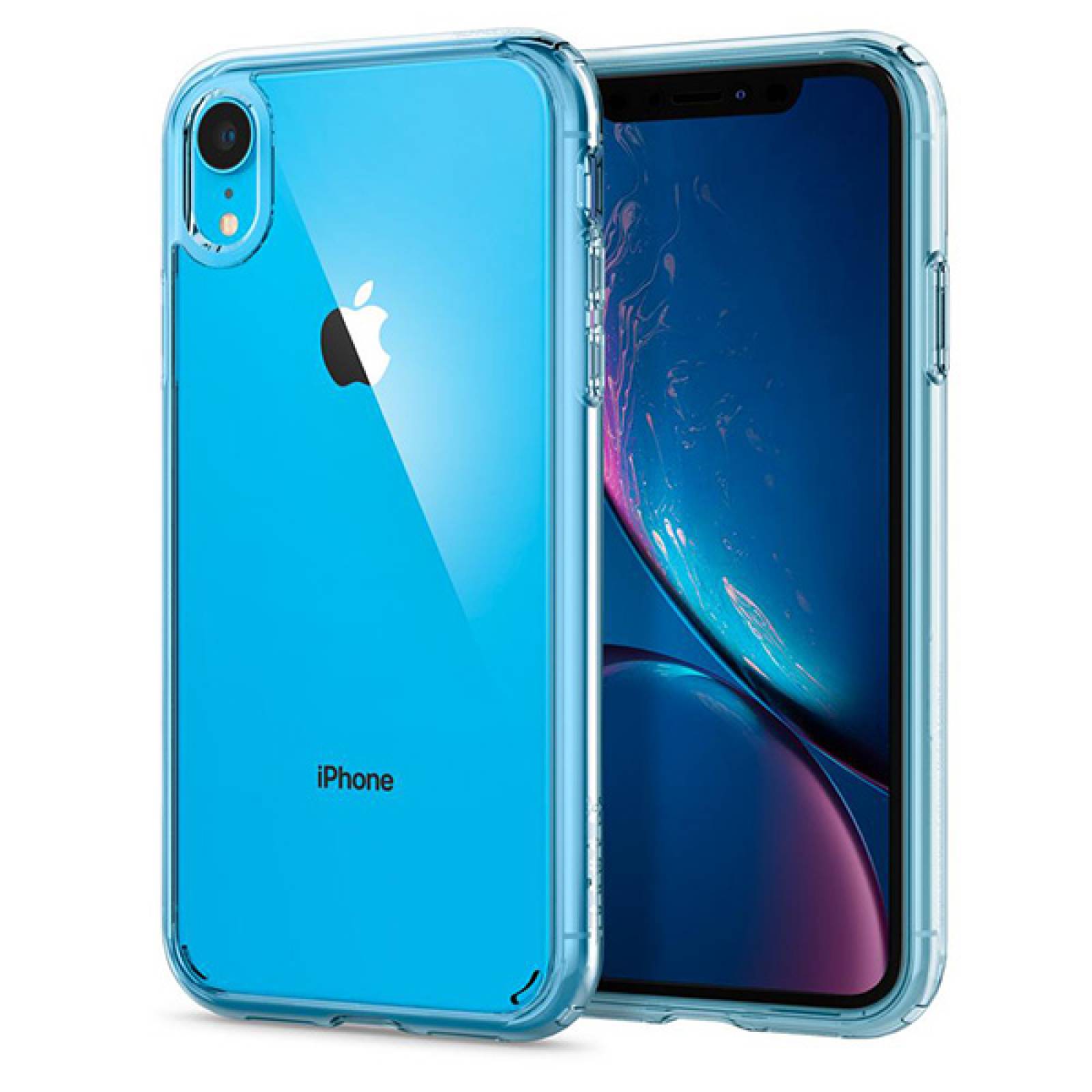 Funda Spigen Ultra Hybrid para iPhone Xr Crystal clear