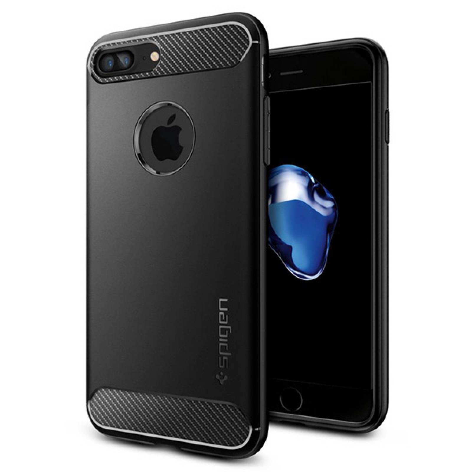 Funda Spigen Rugged Armor para iPhone 7 / 8 plus Black