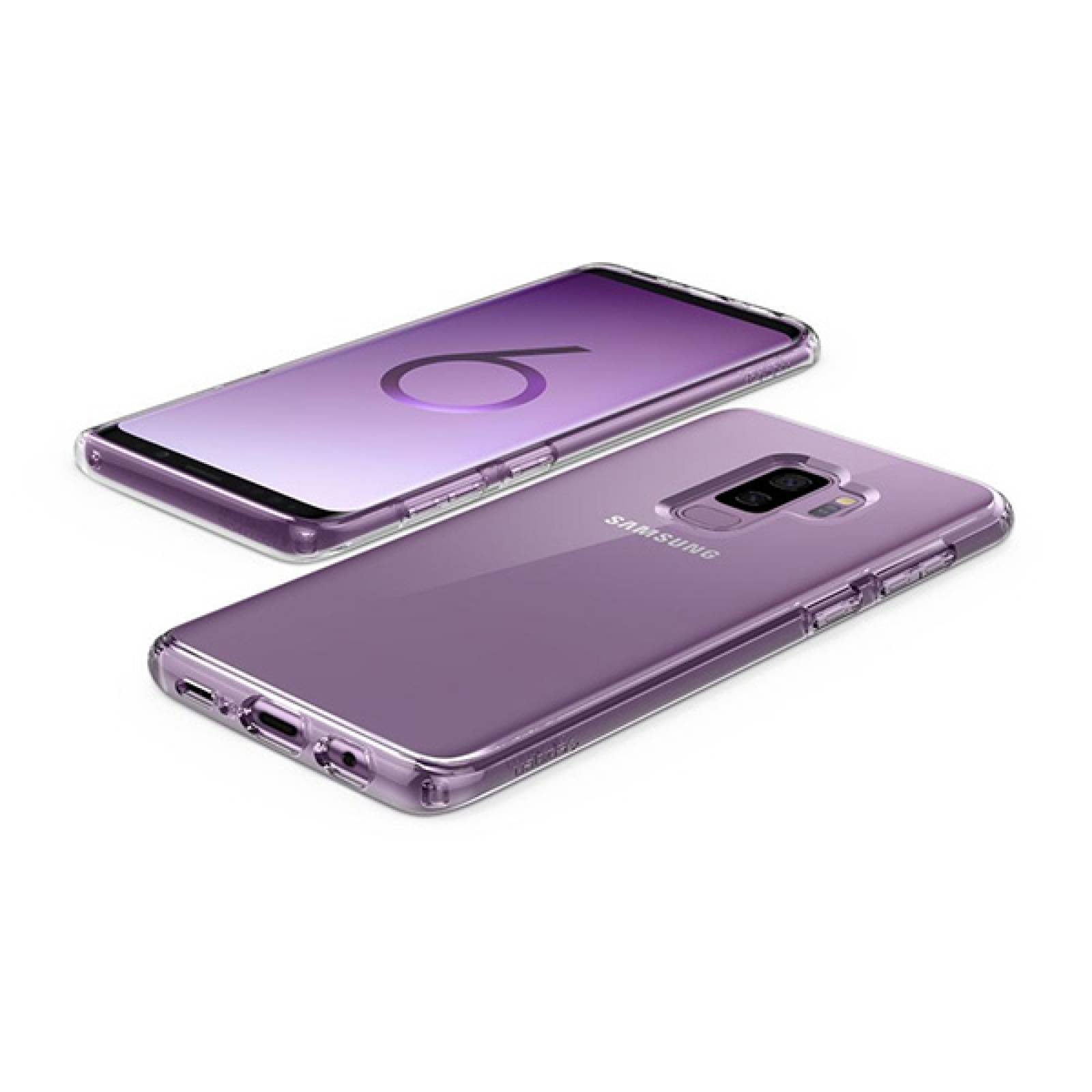 Funda Spigen Ultra Hybrid para Samsung Galaxy S9 plus Transparente