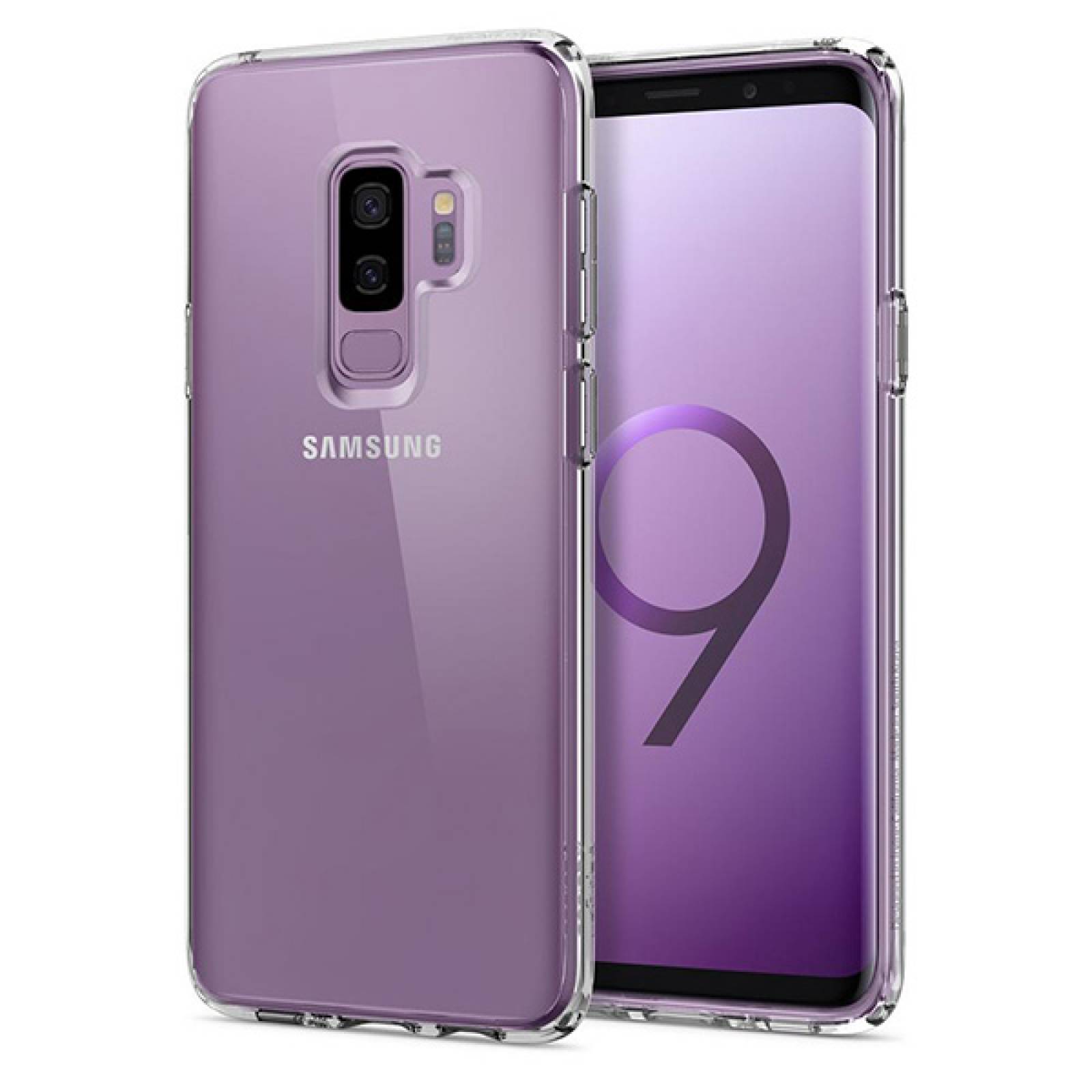 Funda Spigen Ultra Hybrid para Samsung Galaxy S9 plus Transparente