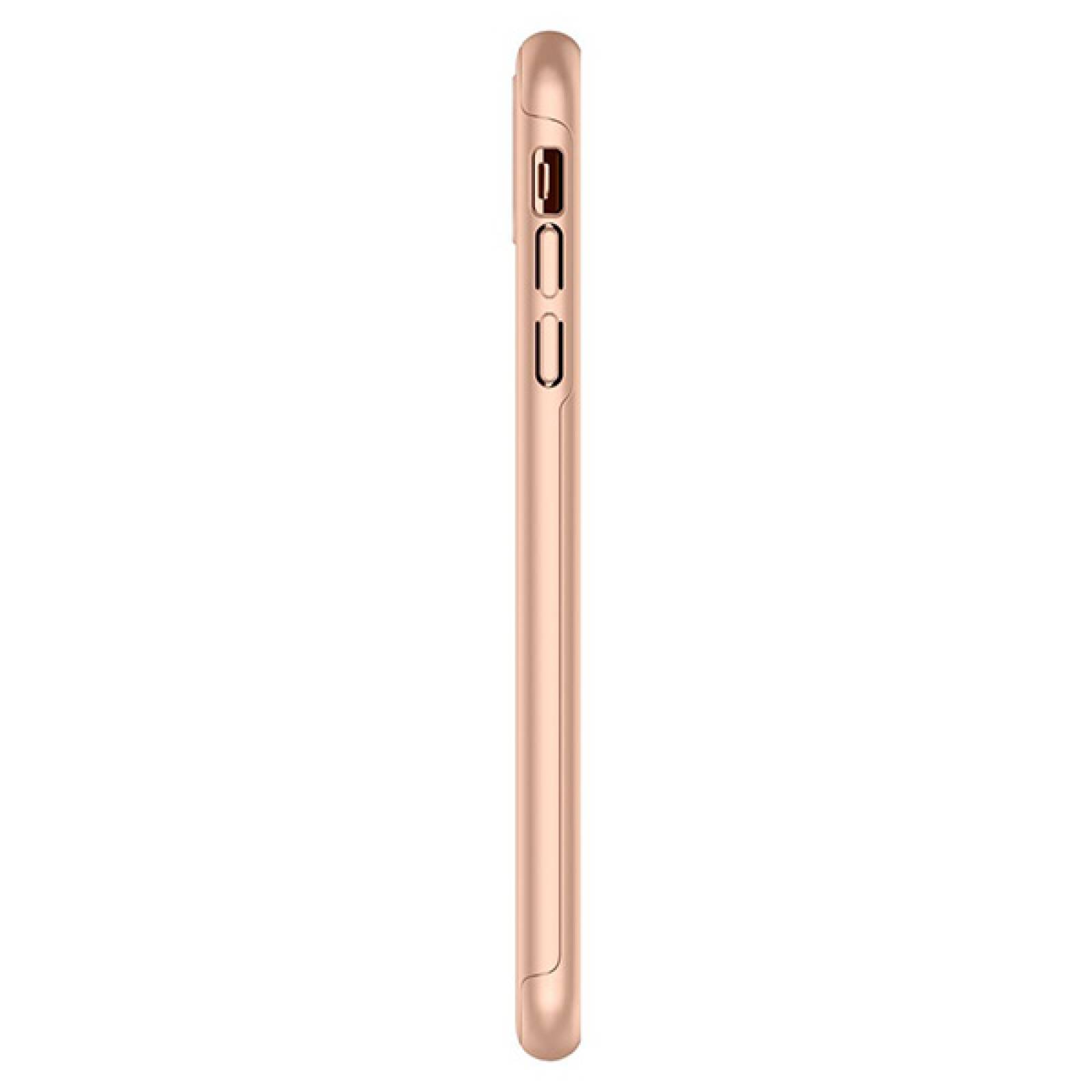 Funda Spigen Thin Fit 360 para iPhone XS max Rose gold