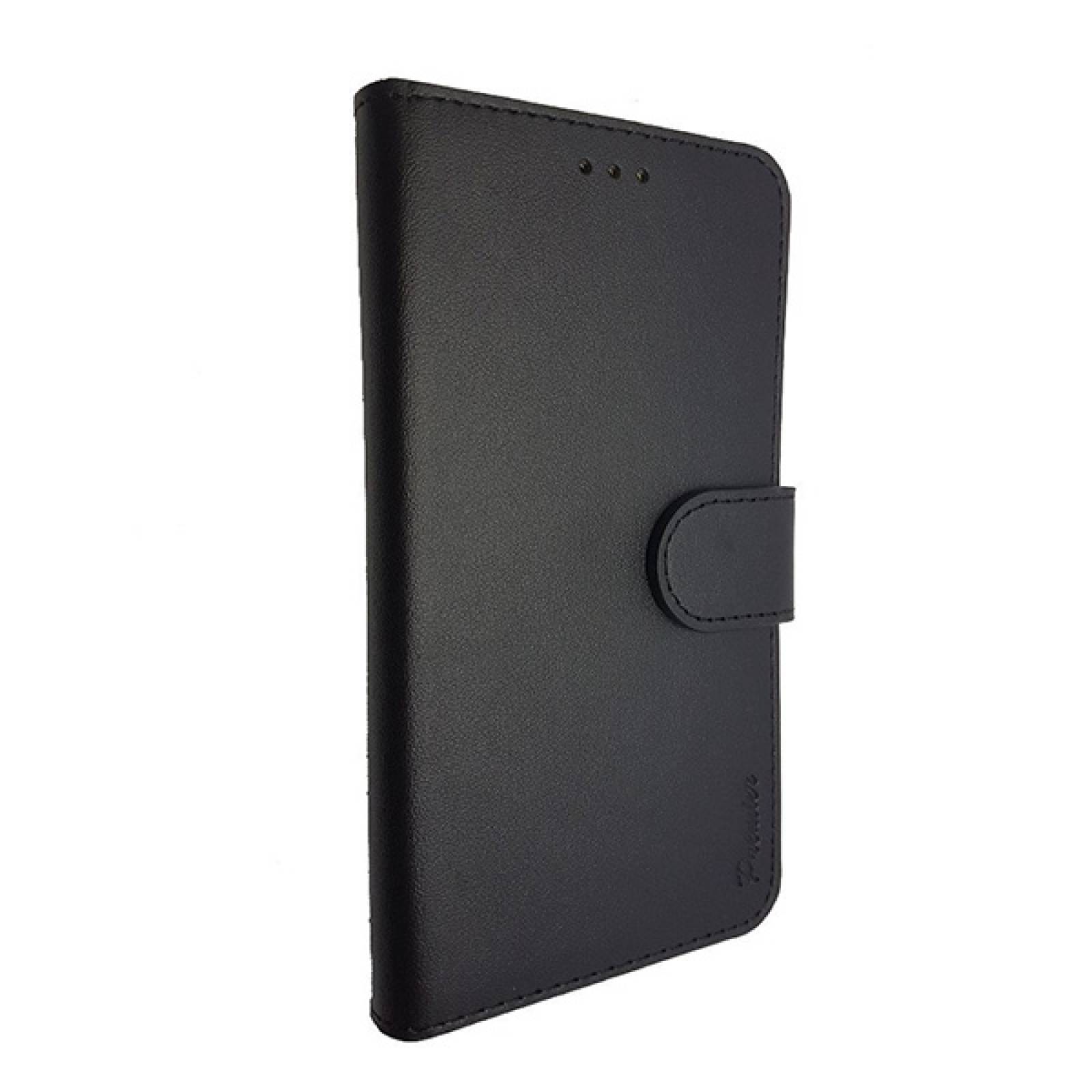 Funda Atti Premier Diary Tipo Cartera Para Iphone Xr Color Negro