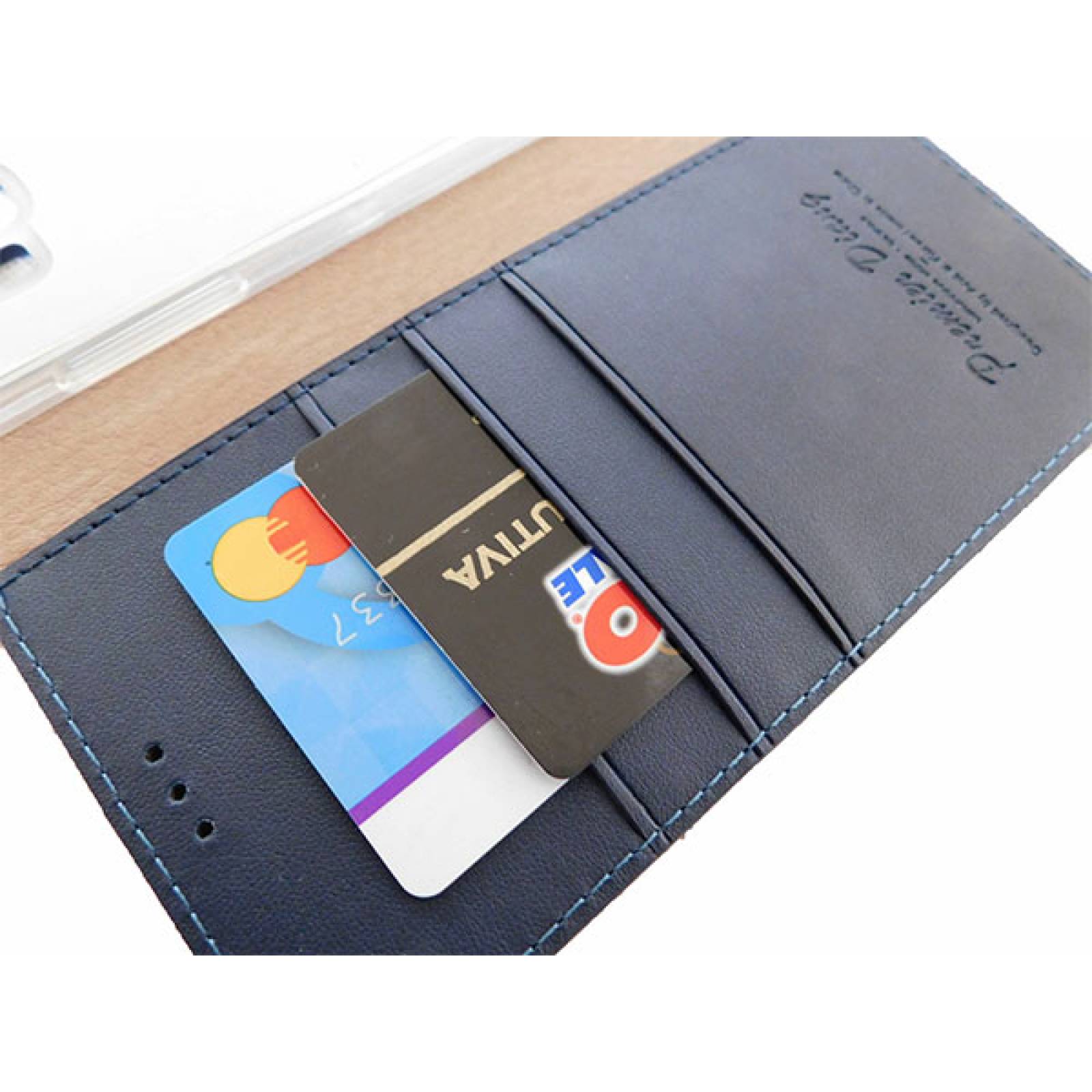 Funda Atti Premier Diary Tipo Cartera Para Hisense F23 Color Azul