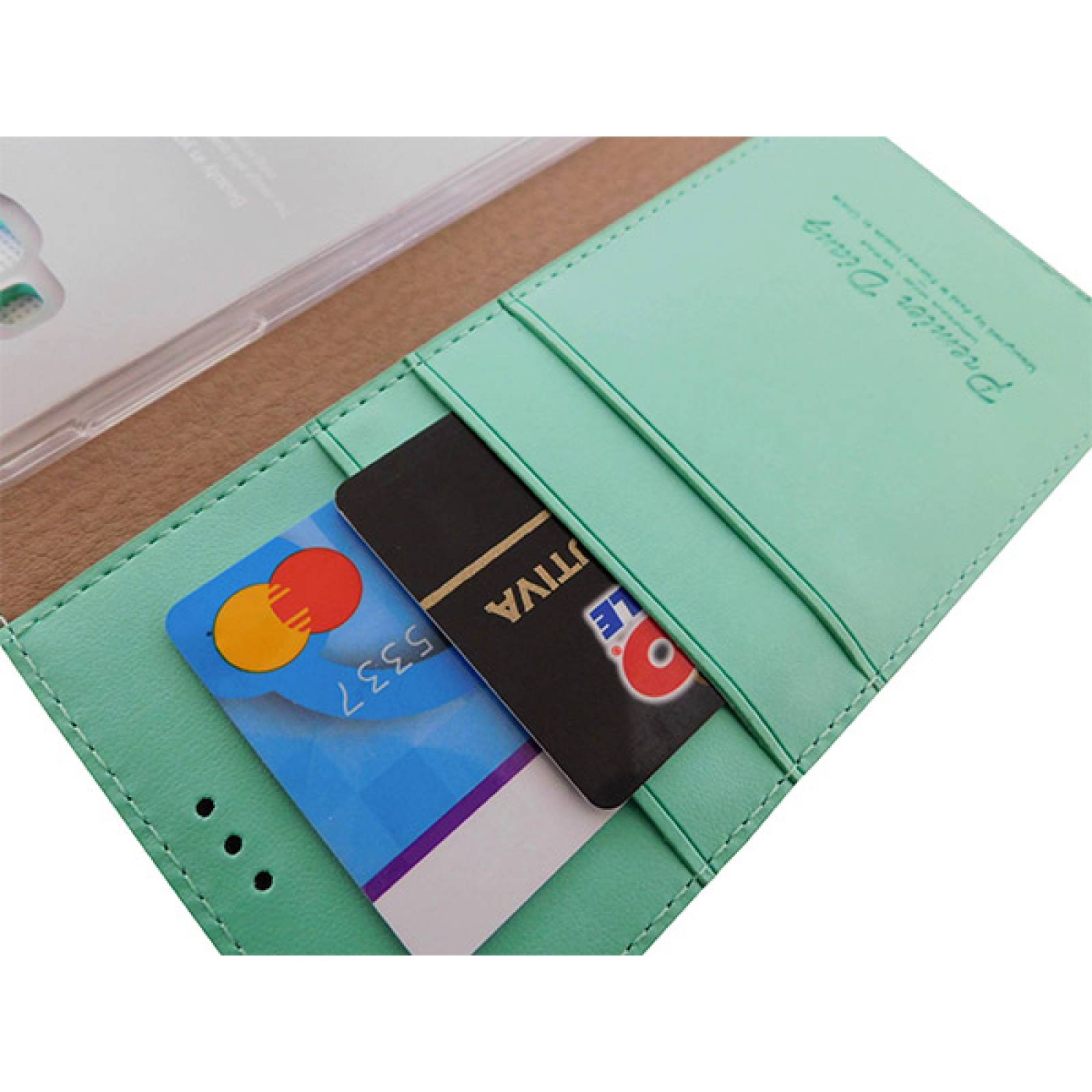 Funda Atti Premier Diary Estilo Cartera Para Zte Blade L7 Color Menta