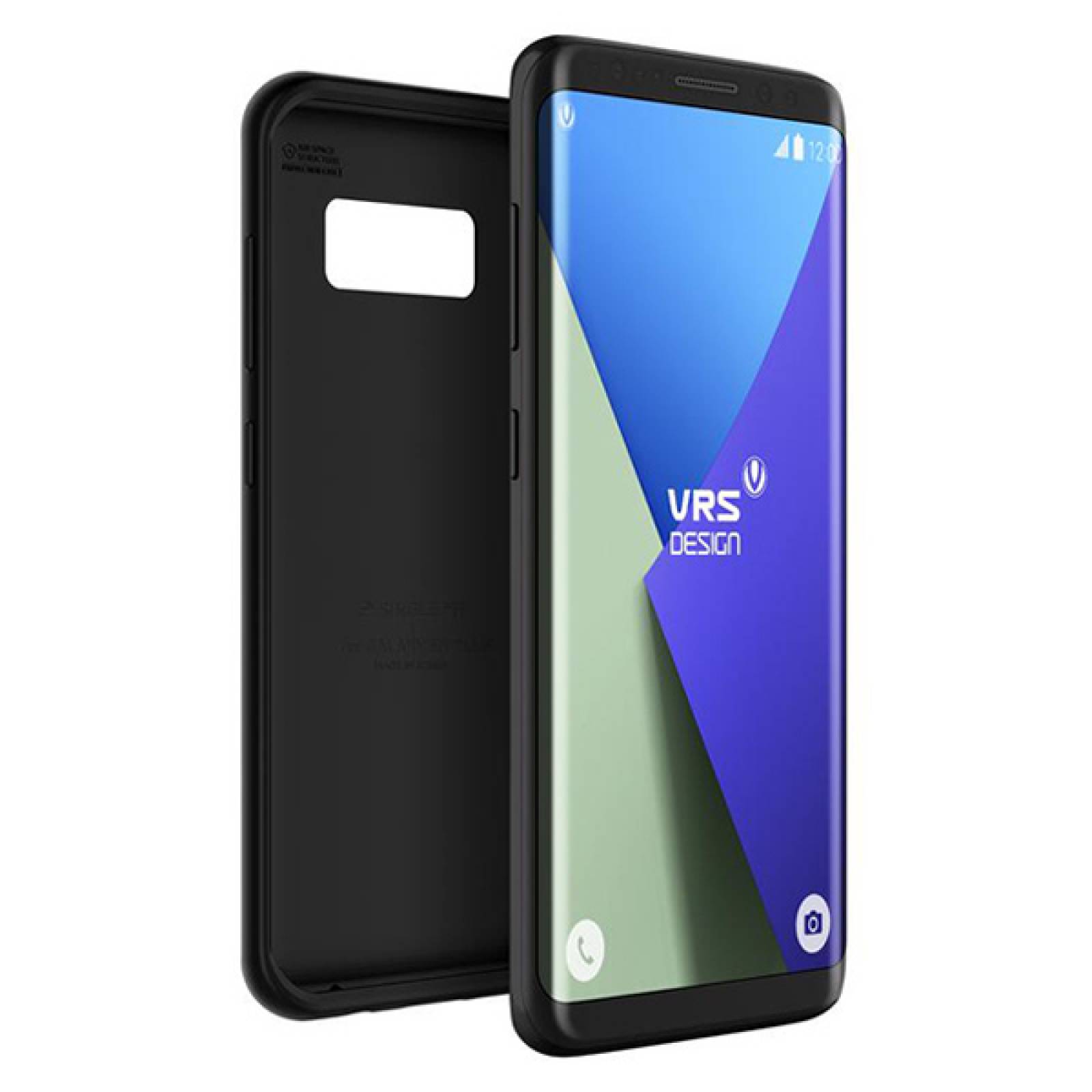 Funda VRS Single Fit para Samsung Galaxy S8 Plus Negro