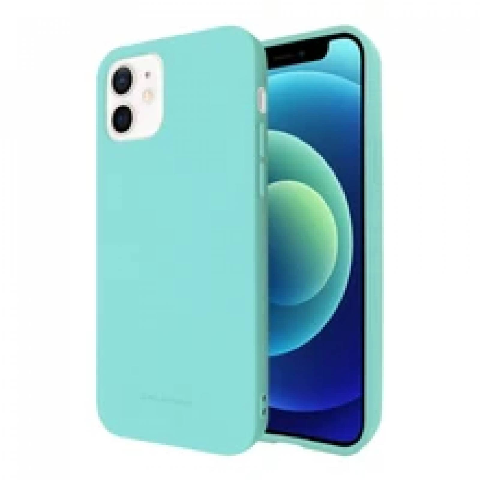 Funda Molan Cano Case De Silicon Suave Para Iphone 12 Mini Menta