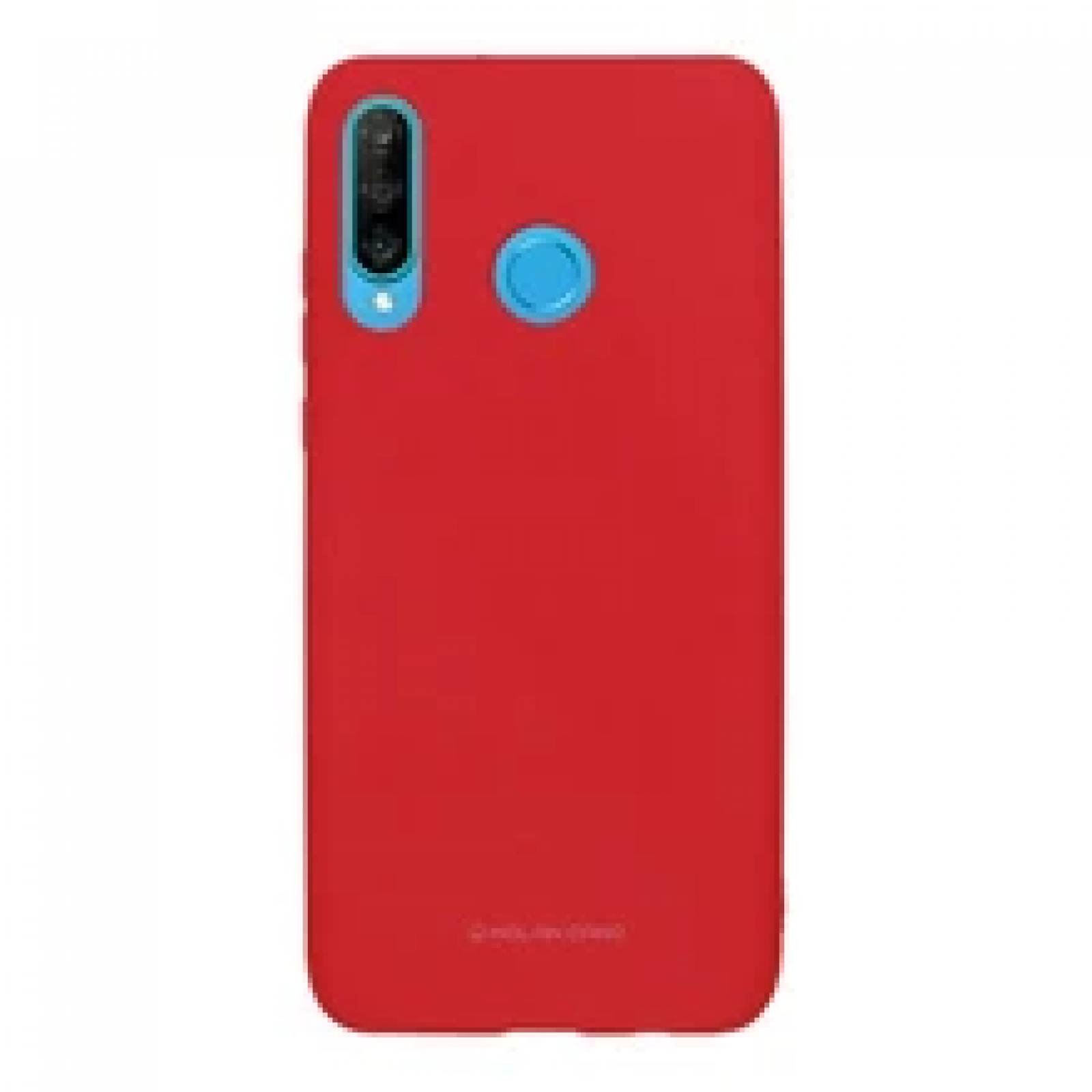 Funda Molan Cano Case De Silicon Suave Para Huawei P30 Lite Rojo