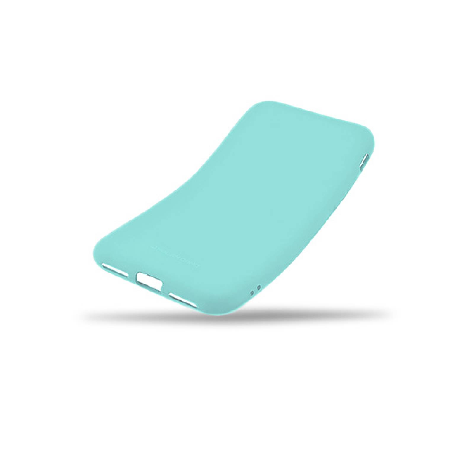 Funda Case de Silicon Suave Protector Acabado Mate para Motorola One Vision Menta