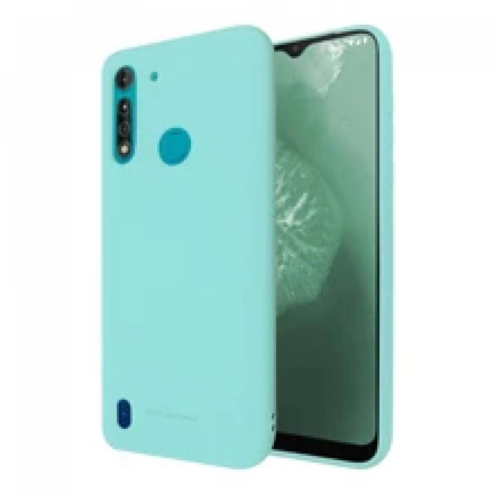 Funda Molan Cano Case De Silicon Suave Para Motorola Moto G8 Power Lite Menta