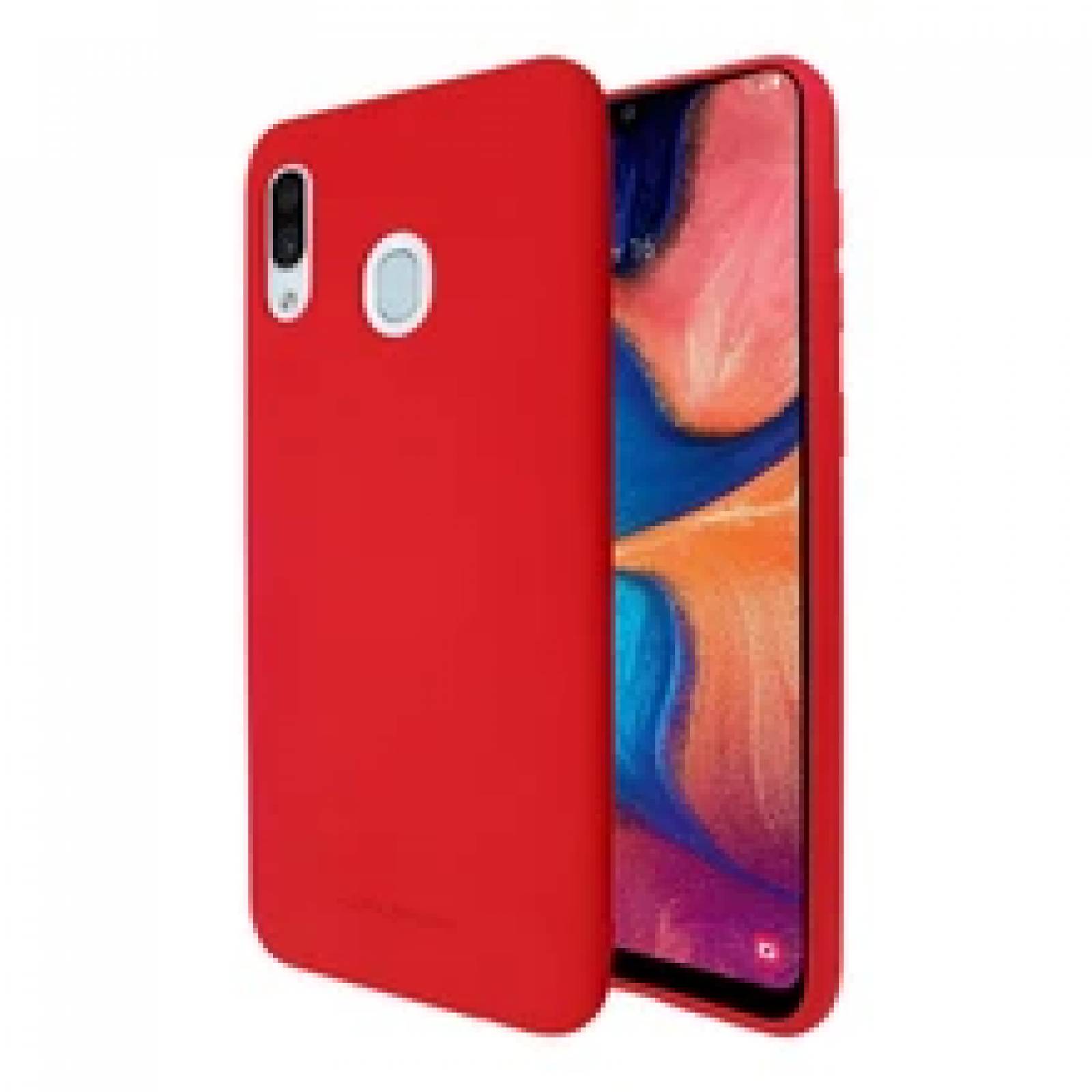 Funda Molan Cano Case De Silicon Suave Para Huawei P20 Lite Rojo