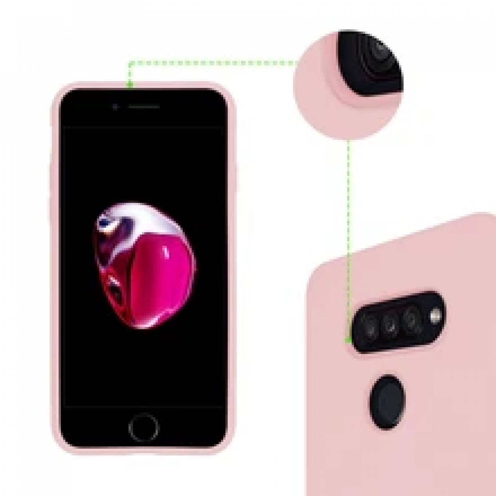 Funda Molan Cano Case De Silicon Suave Para Iphone 11 Sin Orificio Rosa