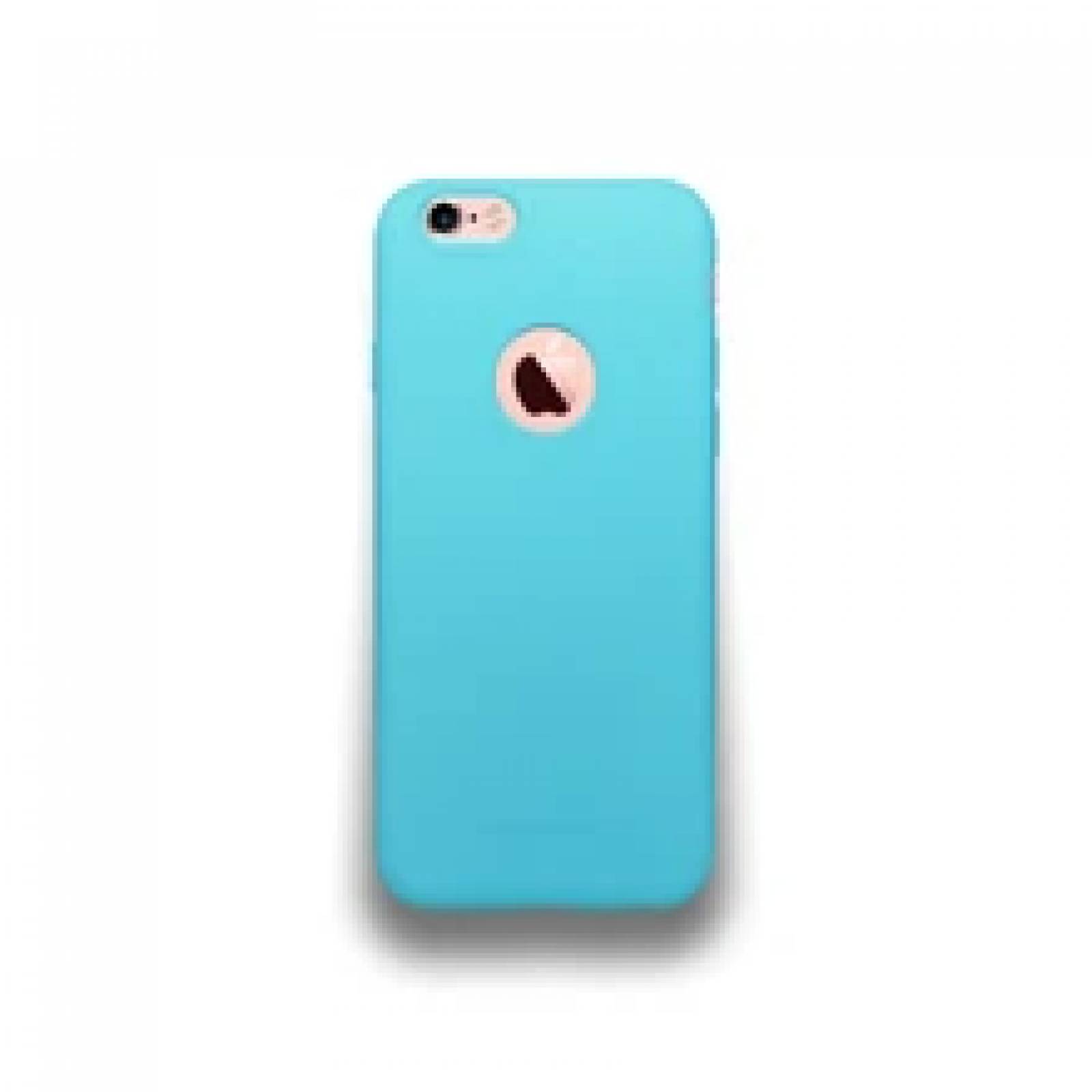 Funda Molan Cano Case De Silicon Suave Para Iphone 6 | 6s Menta con Orficio