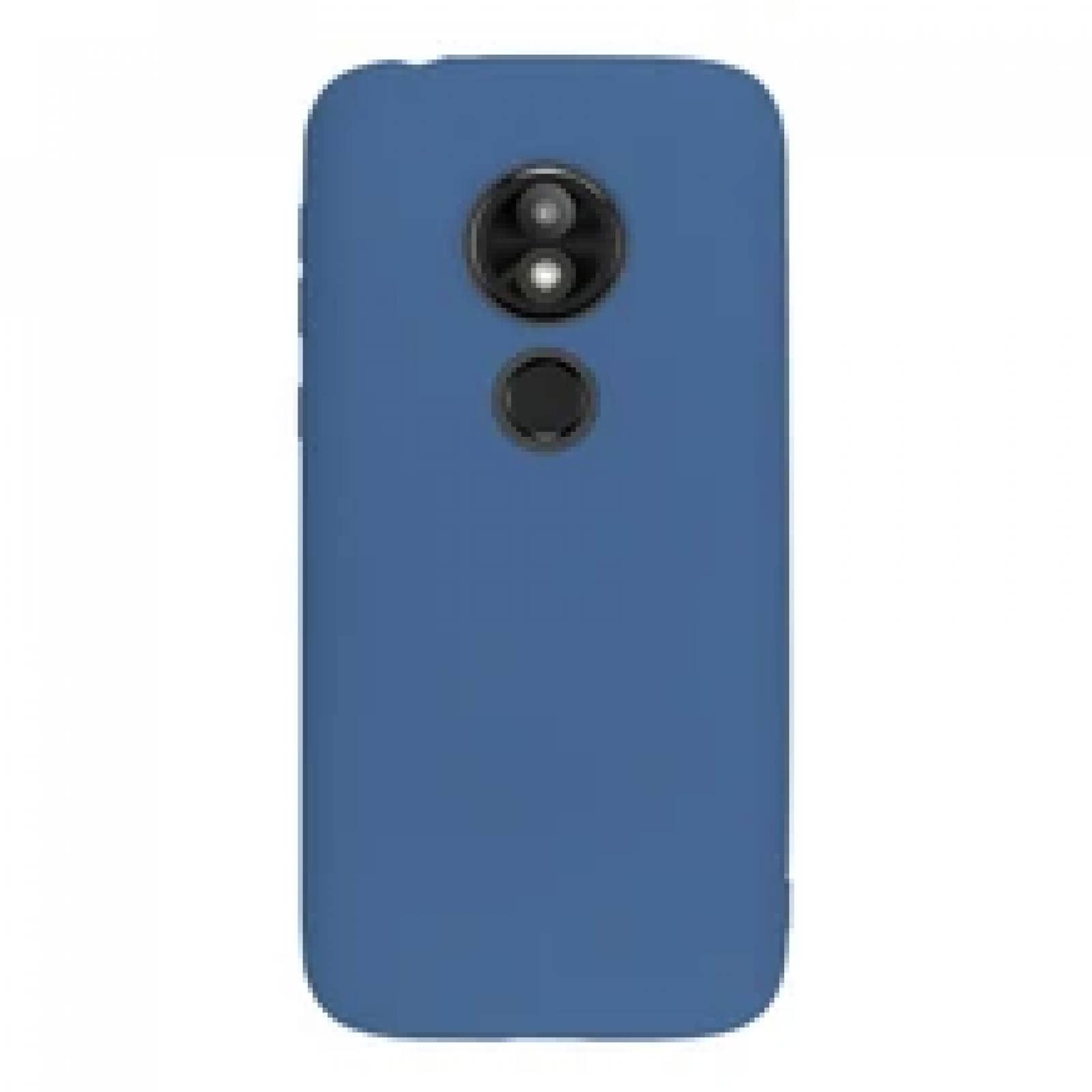 Funda Molan Cano Case De Silicon Suave Para Motorola Moto E5 Play Go Azul