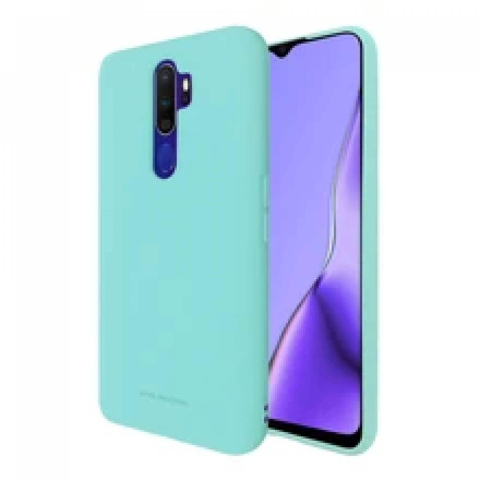 Funda Molan Cano Case De Silicon Suave Para Oppo A9 2020 Menta