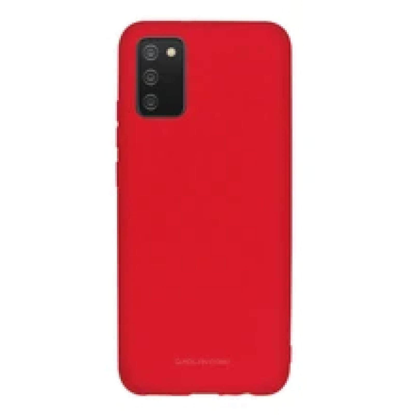 Funda Molan Cano Case De Silicon Suave Para Samsung A02s Rojo