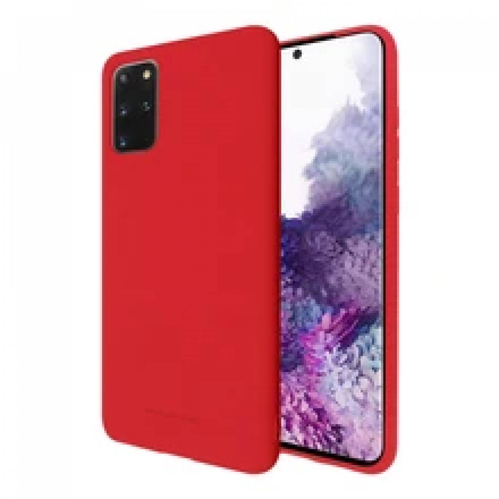 Funda Molan Cano Case De Silicon Suave Para Samsung S20 Plus Rojo