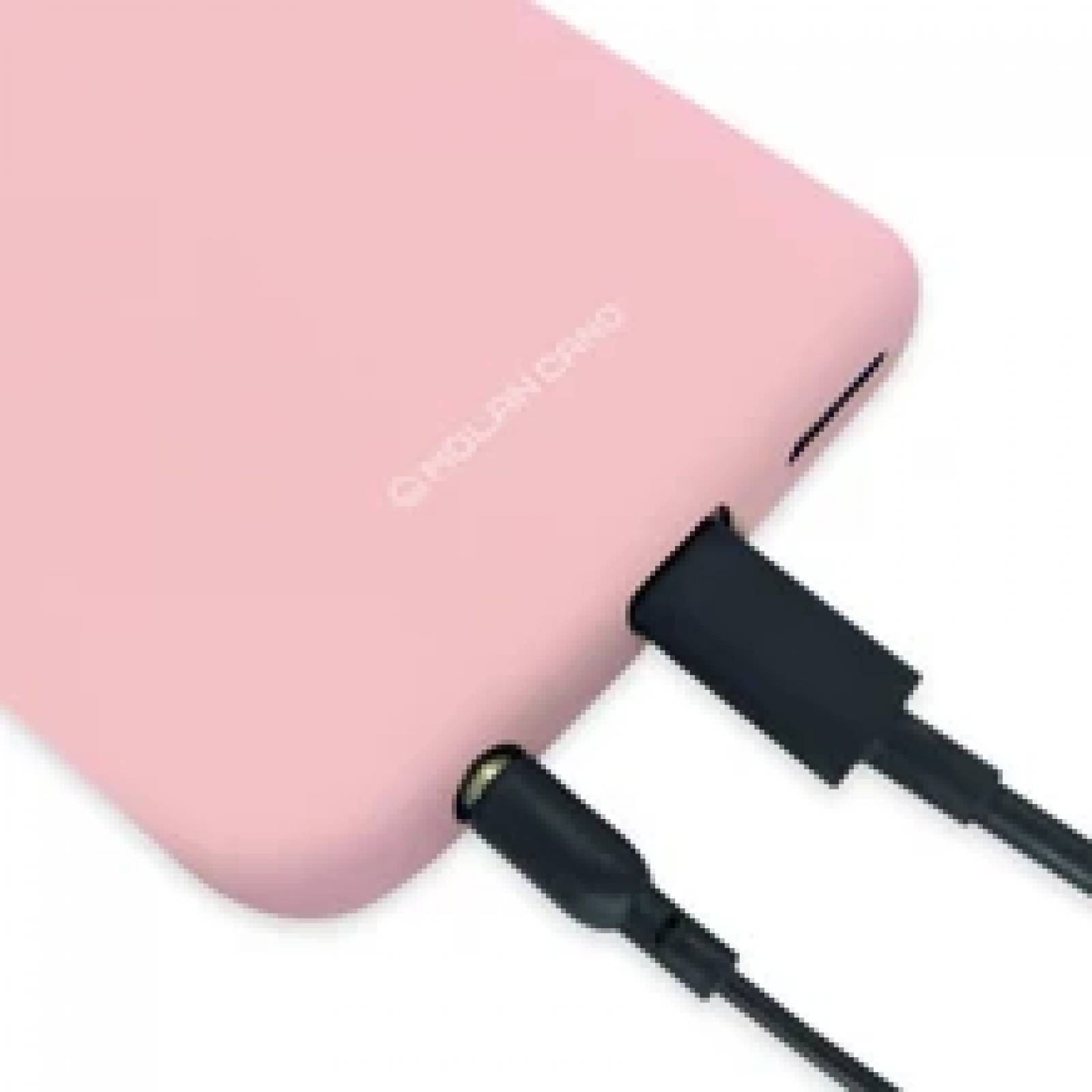 Funda Molan Cano Case De Silicon Suave Para Xiaomi Redmi Note 9 Rosa