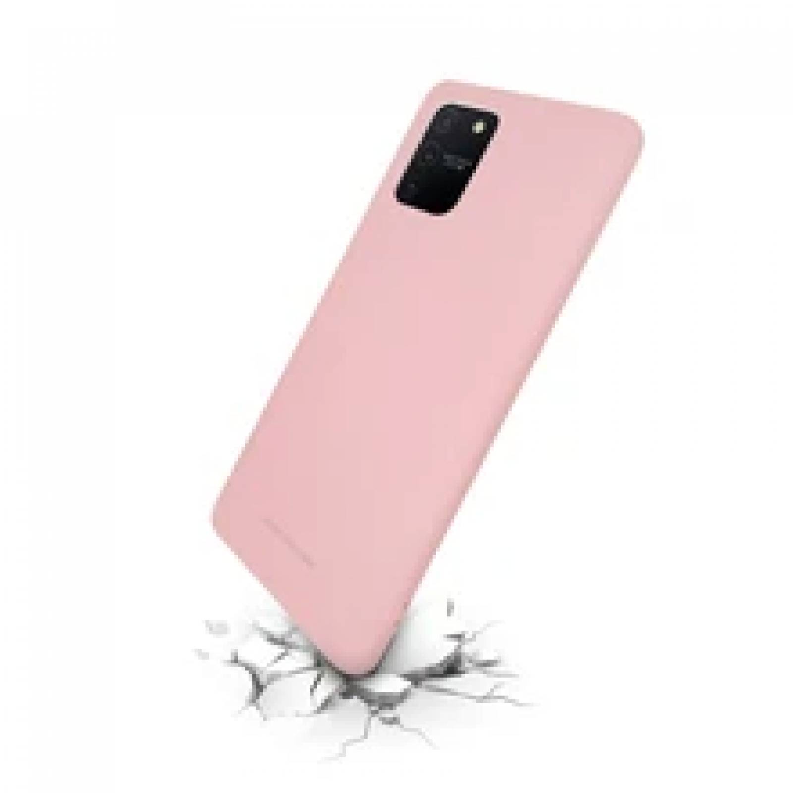 Funda Molan Cano Case De Silicon Suave Para Xiaomi Redmi Note 9 Rosa