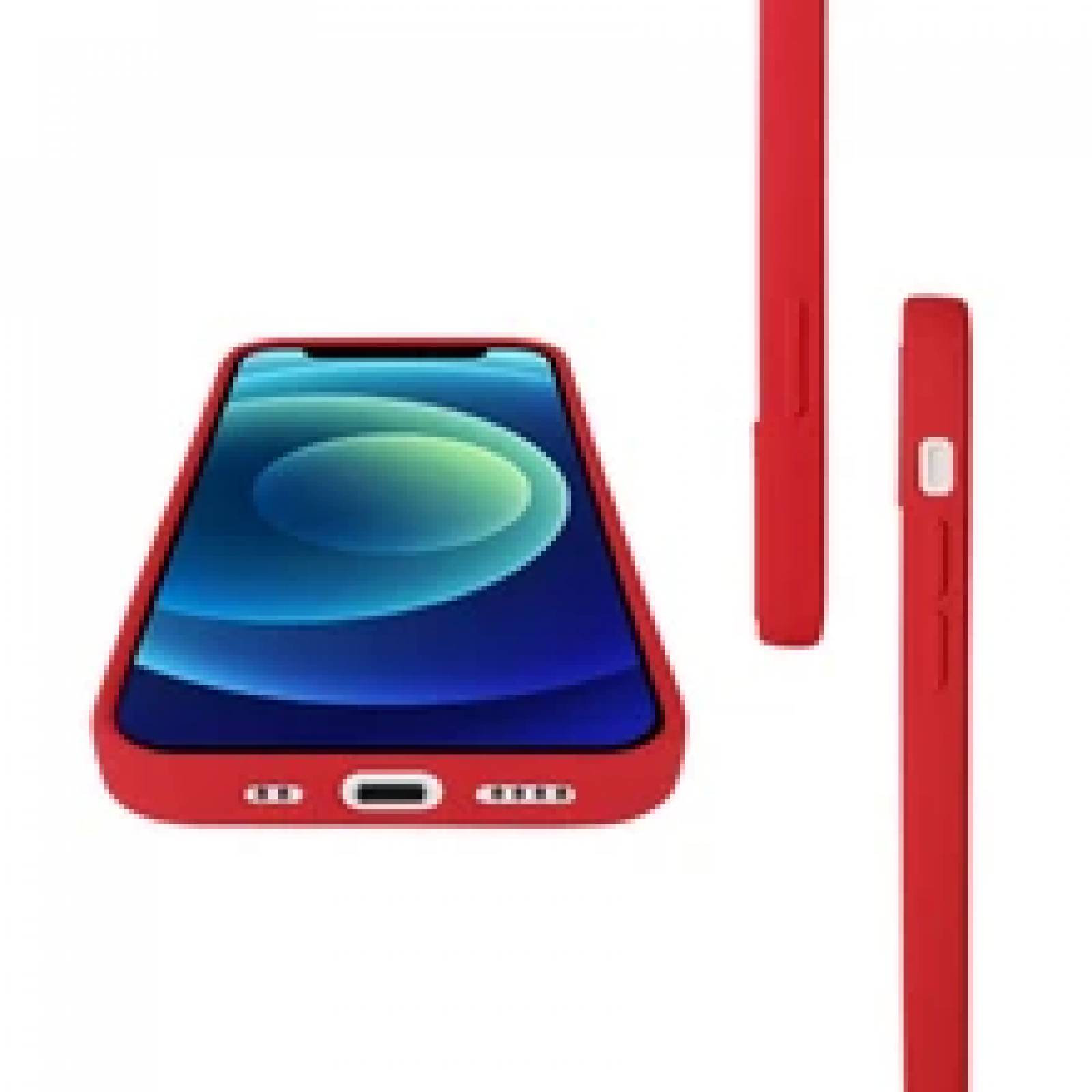 Funda Molan Cano Case De Silicon Suave Para Zte Blade V10 Vita Rojo
