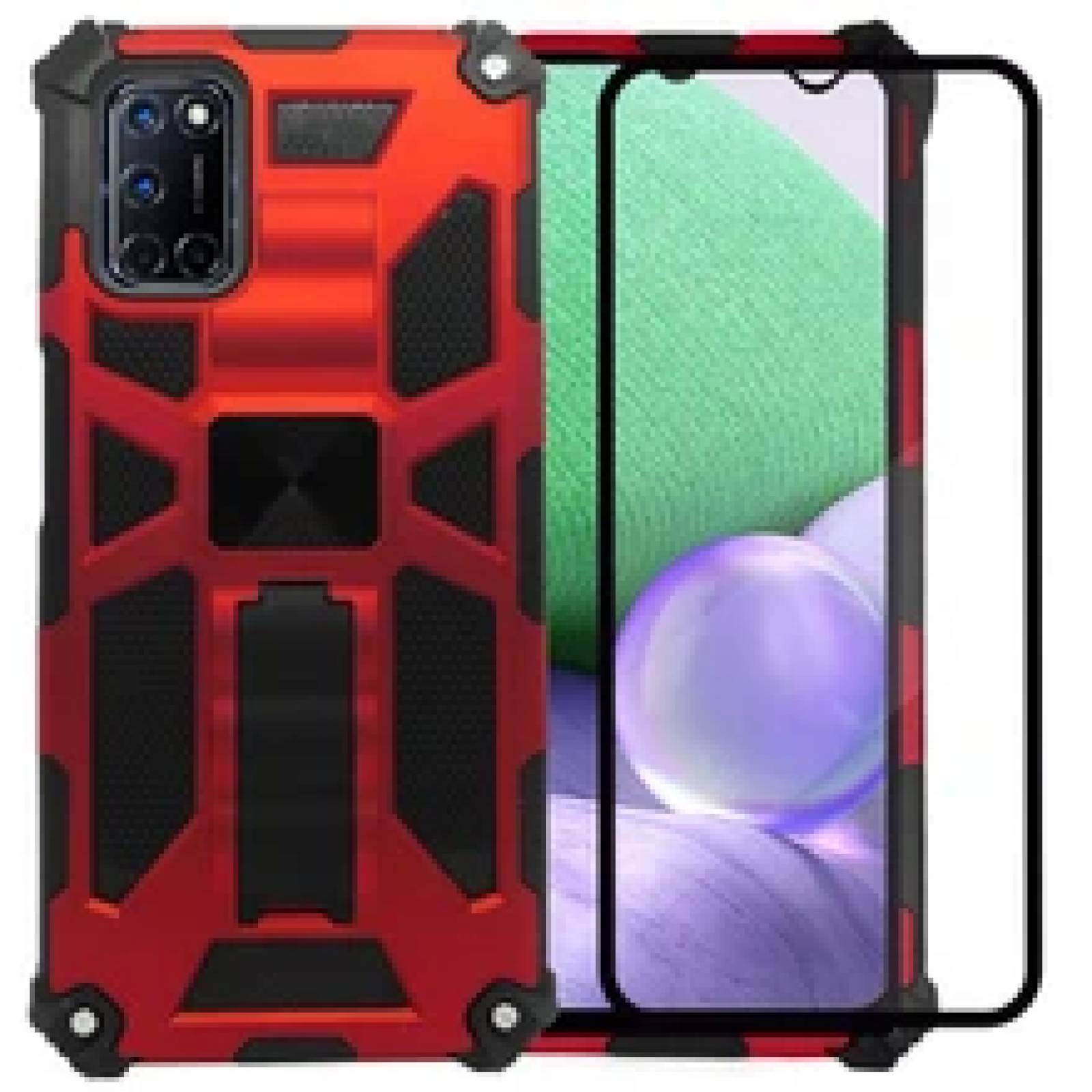 Funda Diamante 3d Atti Color Negro Con Correa Concha Más Mica 9d Para Oppo  A72