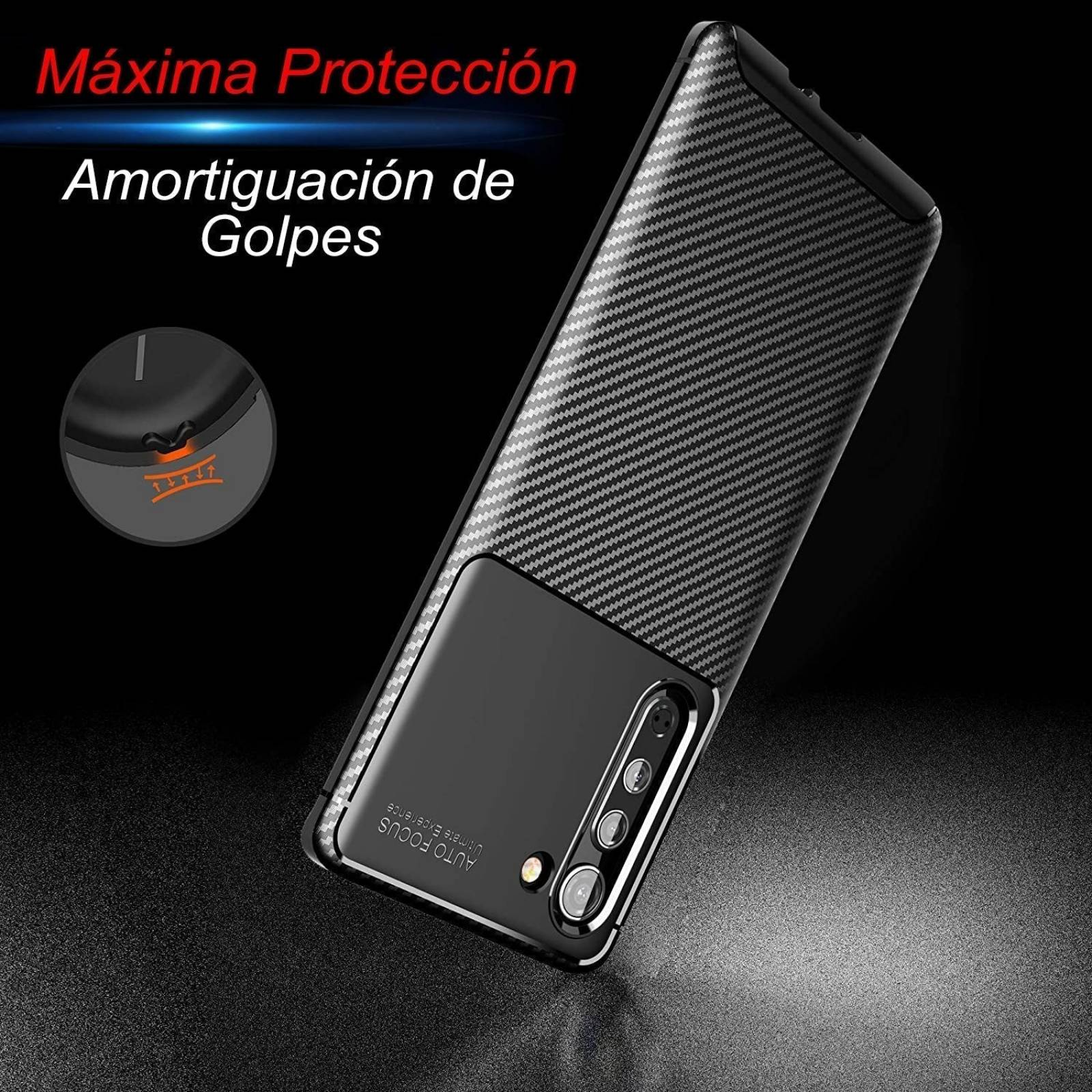Atti Rugged Carbon Samsung S21 Ultra Azul Marino
