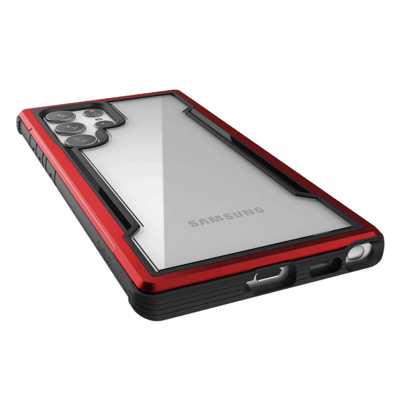 Raptic Shield Pro Funda Uso Rudo Aluminio Para Samsung Galaxy S22 Ultra 2022