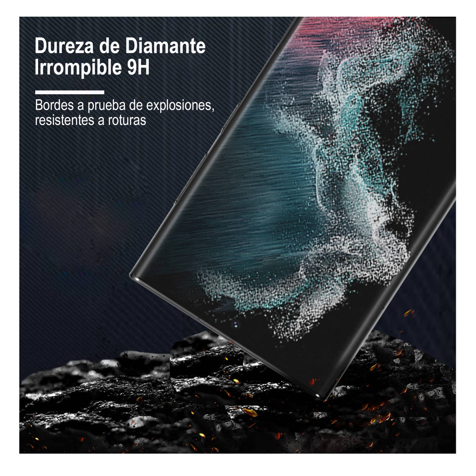 Mica Cristal 9h Para Samsung S22 Compatible Con Sensor Raptic