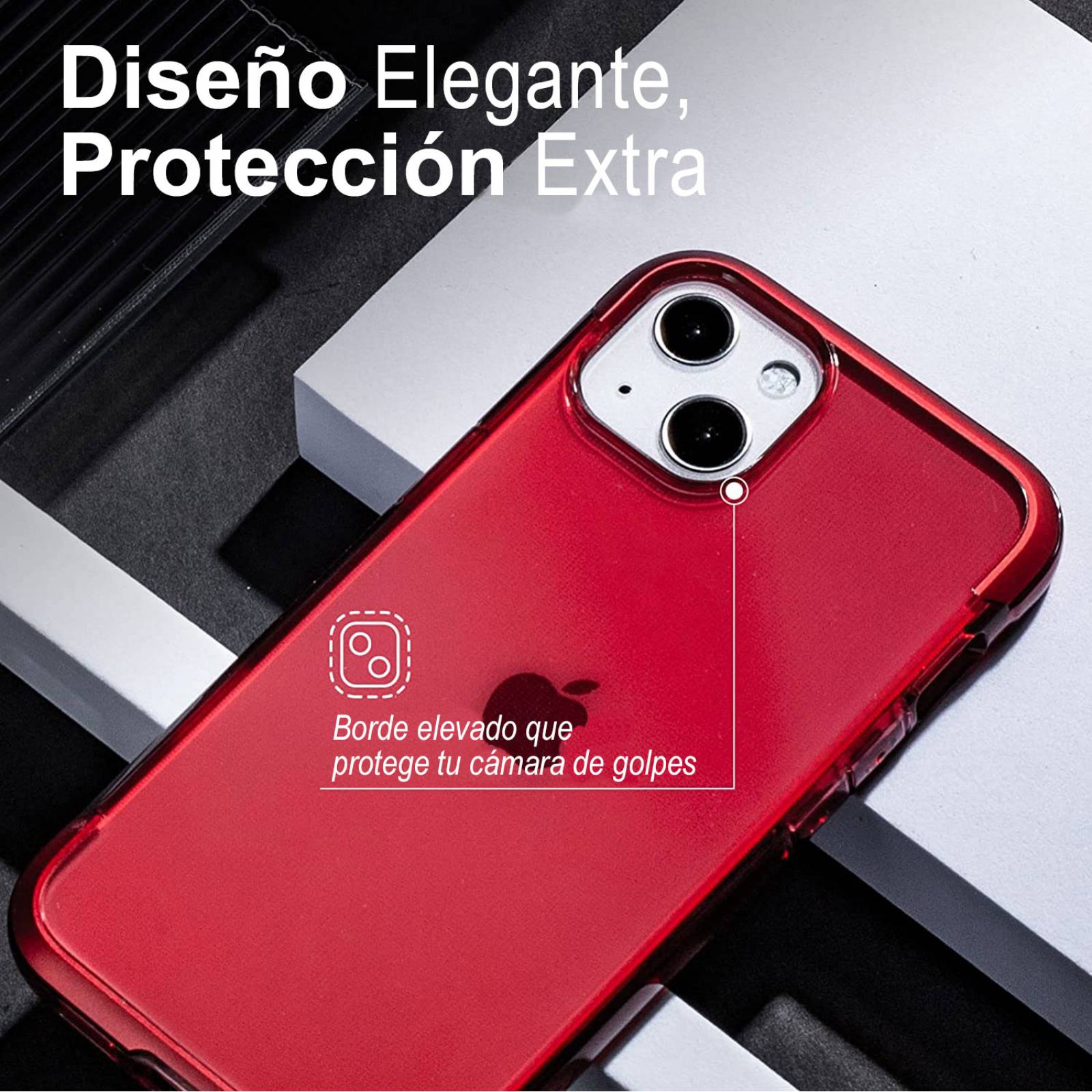 Raptic Air Funda Uso Rudo Transparente Para iPhone 13 Pro Transparente