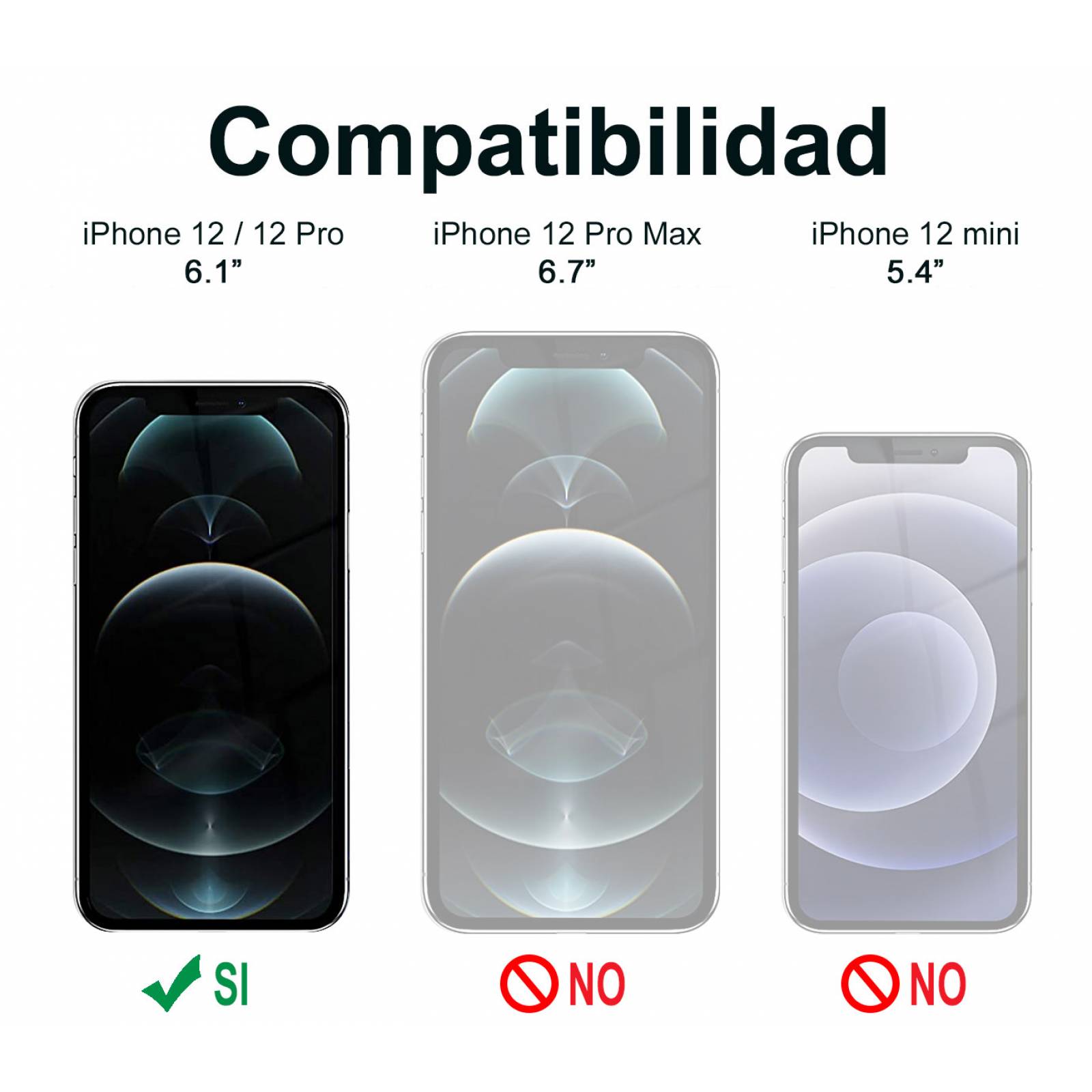 Raptic Air Funda Uso Rudo Para iPhone 12/12 Pro Clear