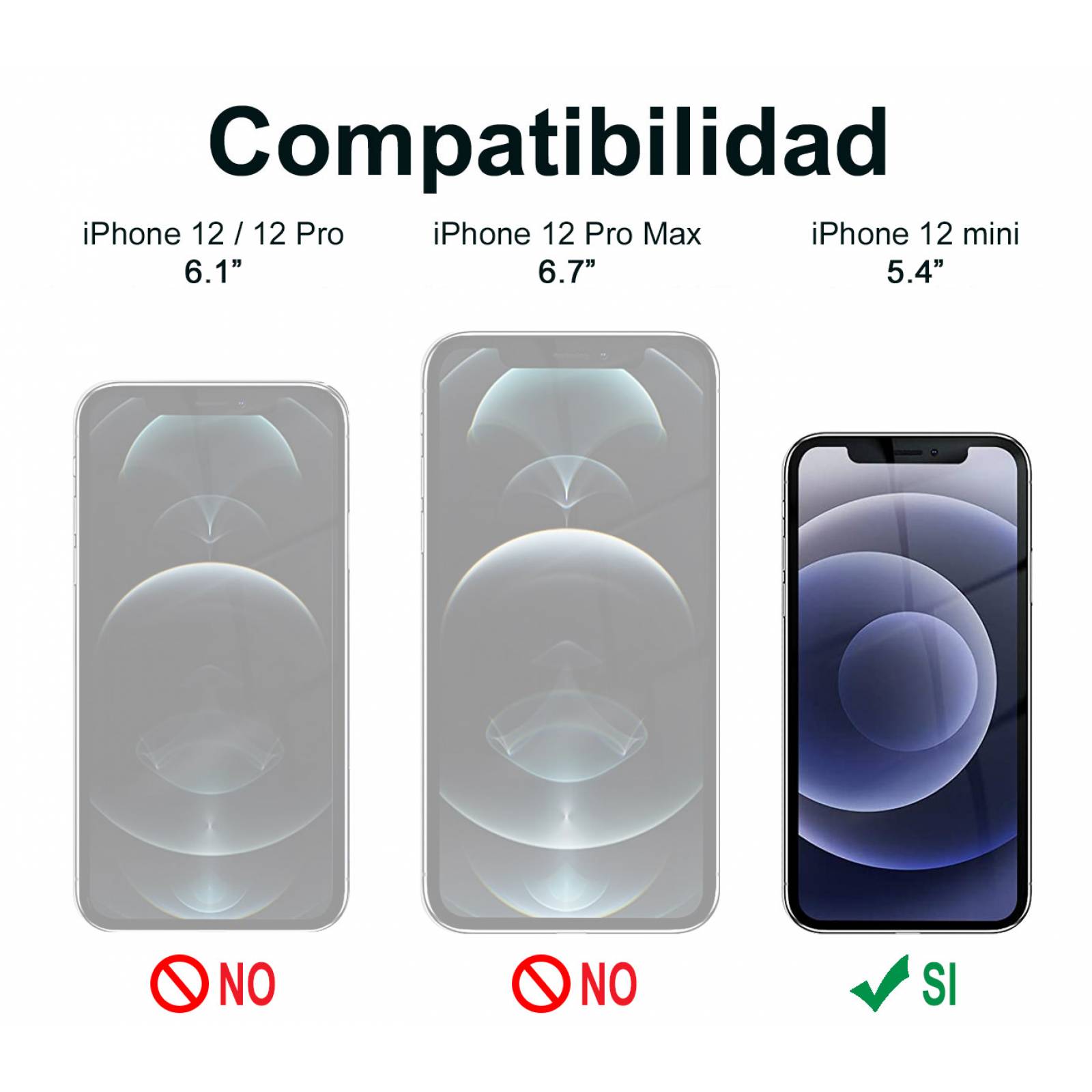 Raptic Air Funda Uso Rudo Para iPhone 12/12 Pro Clear