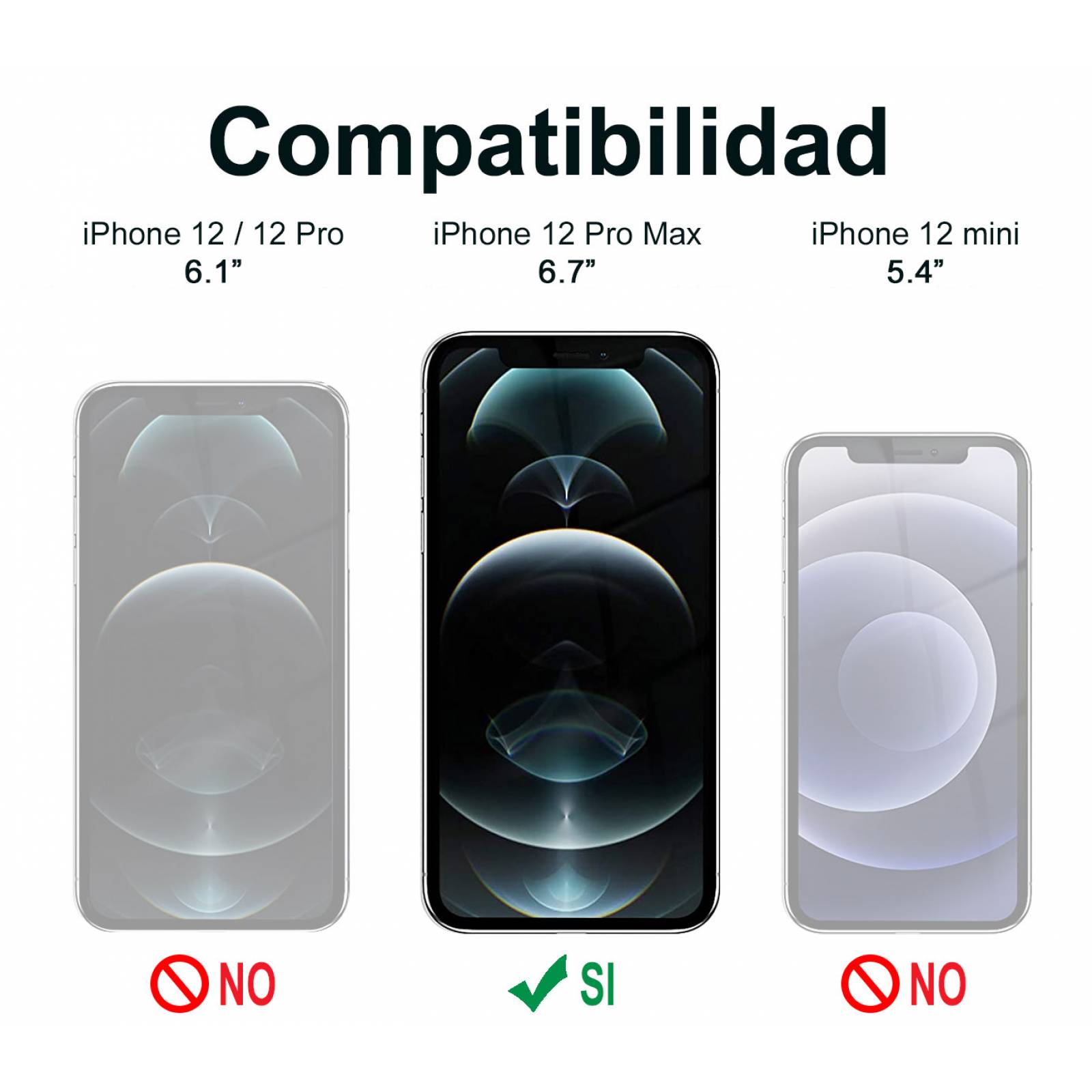 Raptic Air Funda Uso Rudo Para iPhone 12/12 Pro Clear