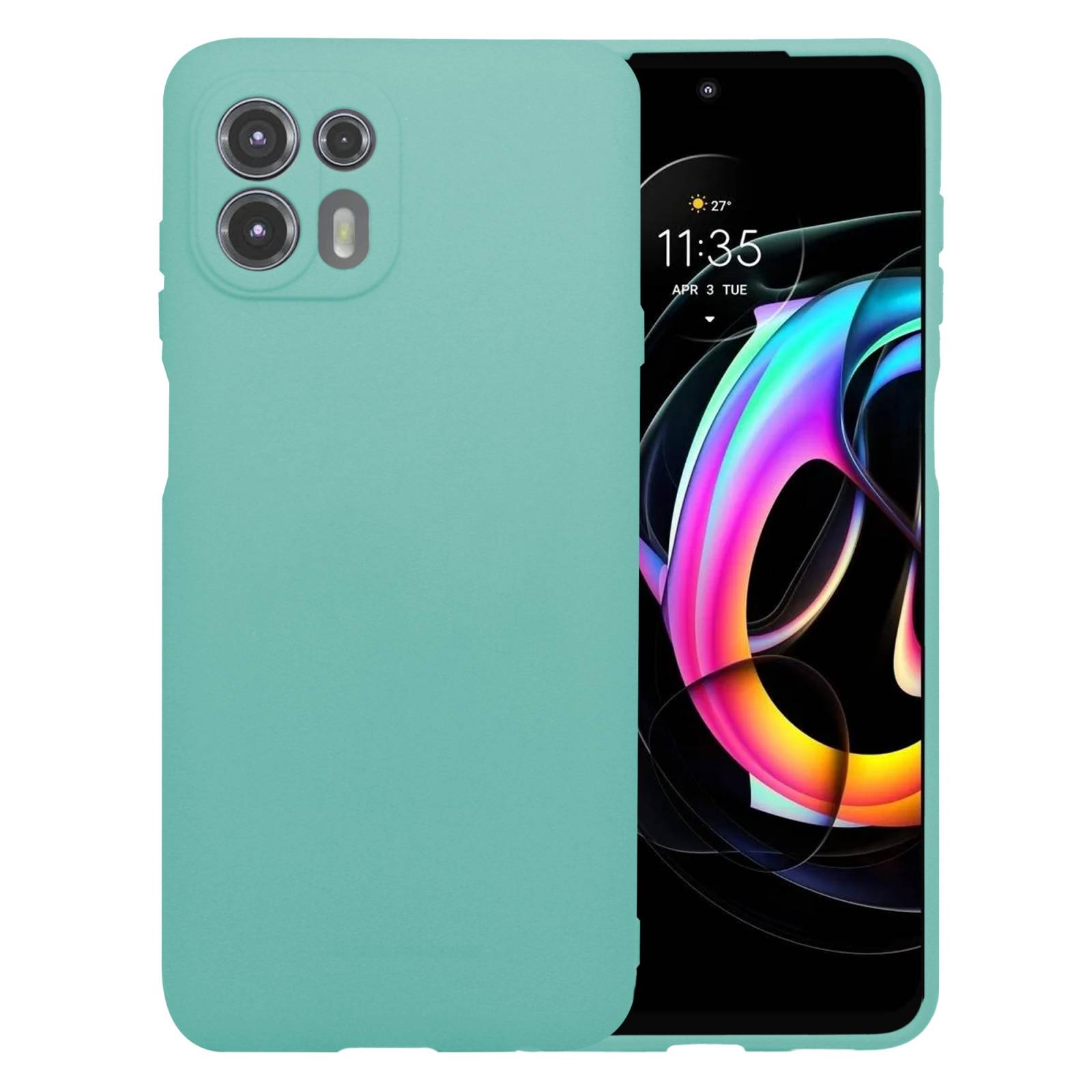 Funda Molan Cano Soft Jelly Case Para Motorola Moto EDGE 20 Lite Negro