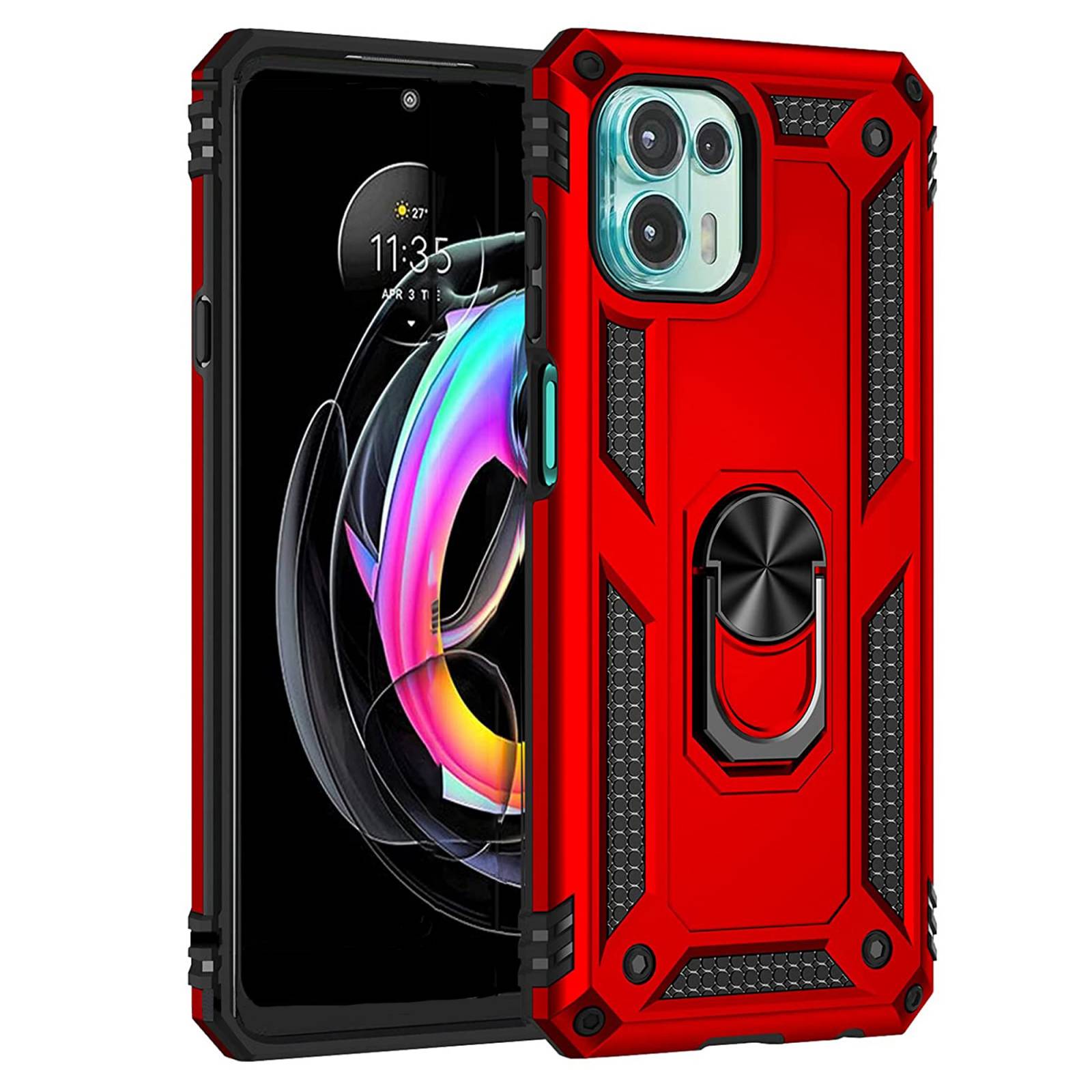 Atti Funda Uso Rudo Con Anillo Para Motorola Moto Edge 20 Lite