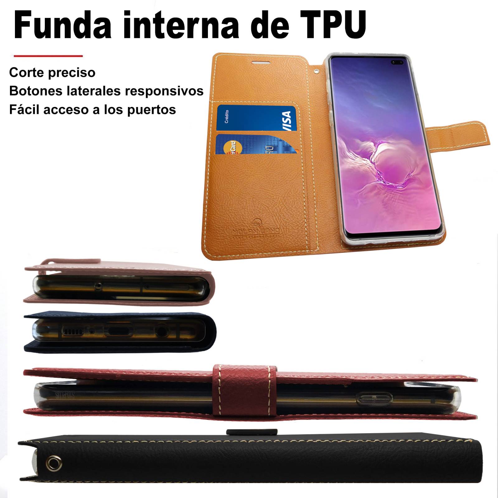 Funda Tipo Cartera Molan Cano Issue Diary Huawei Nova 9 / Honor 50 5g