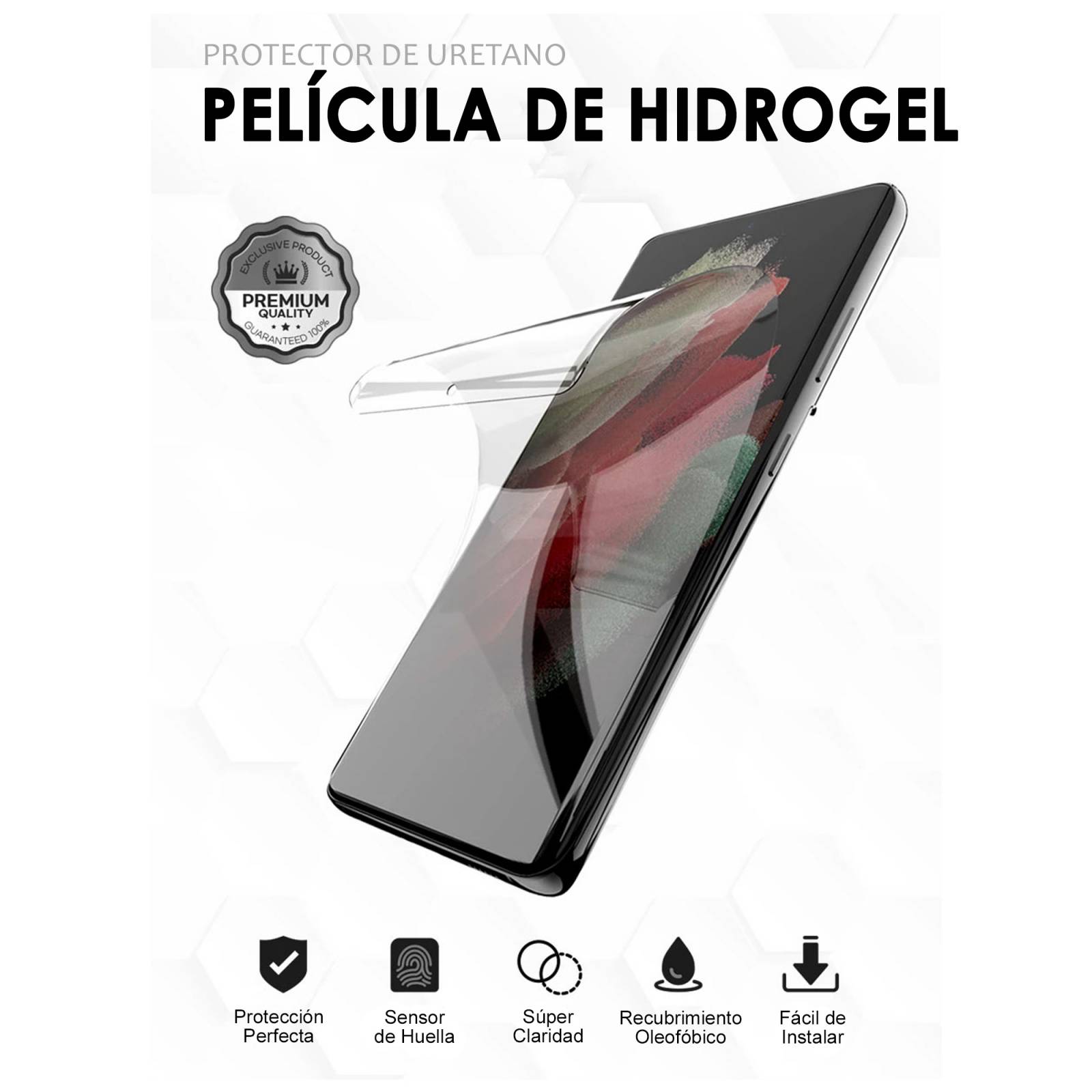 Mica Hidrogel Para Samsung Note 20 Ultra Compatible Sensor 2pzs