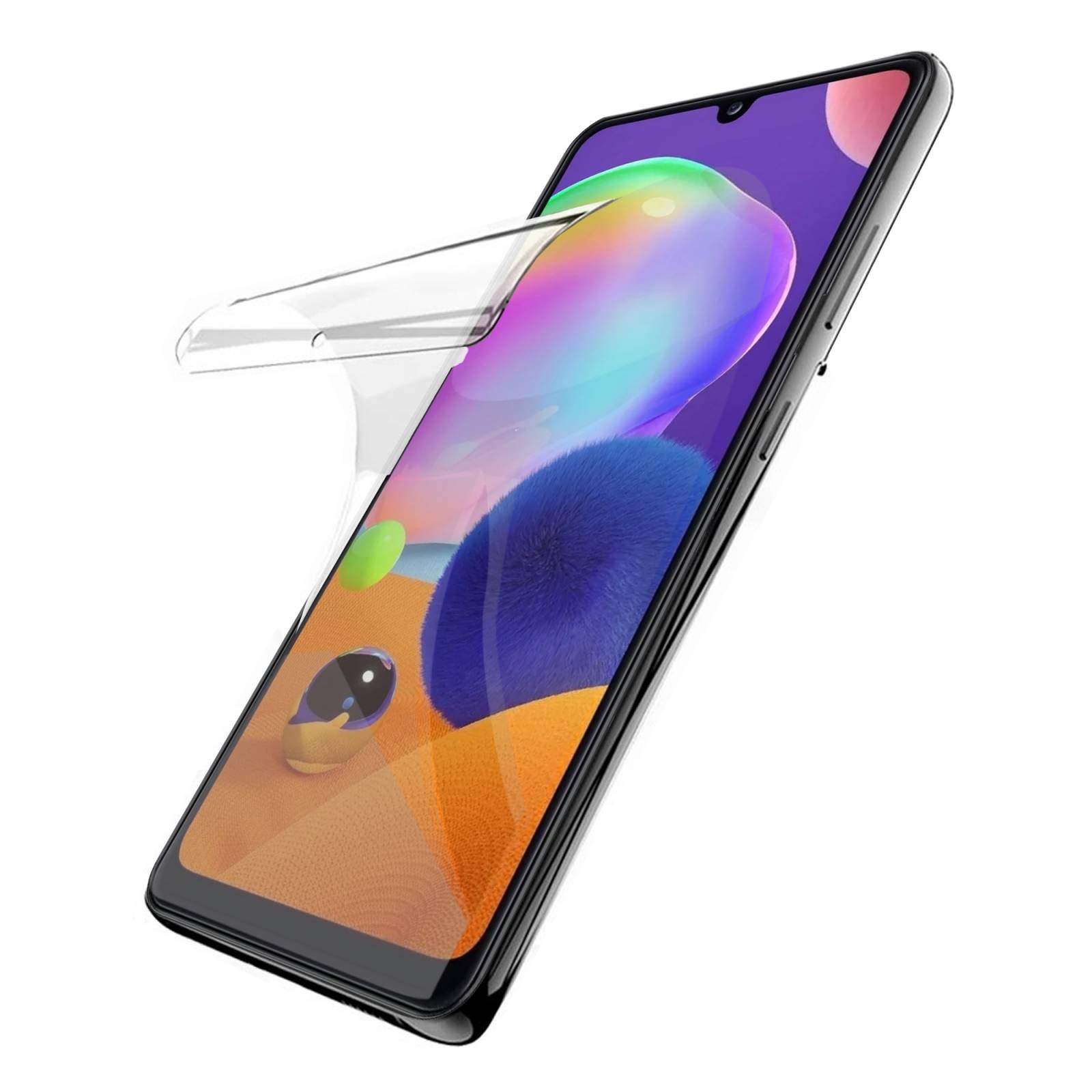 Mica Hidrogel Para Samsung A31 5G Compatible Sensor 2 pzs