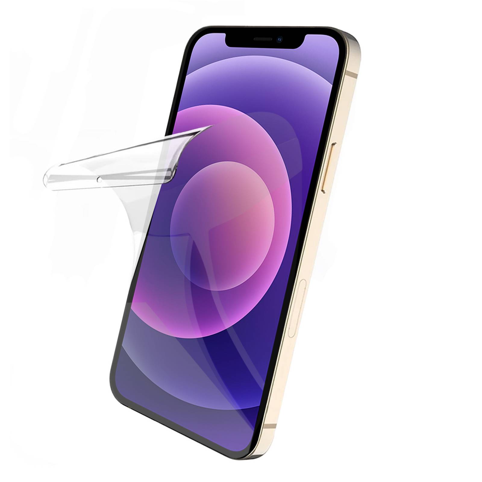 Mica Hidrogel Para iPhone 12|12 Pro Compatible Sensor 2 pzs