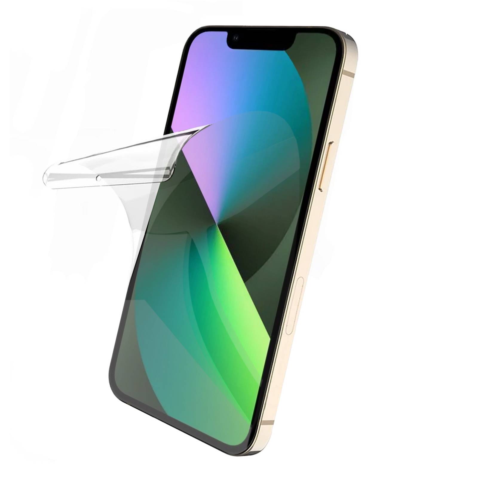 Mica Hidrogel Para iPhone 13 Mini Compatible Sensor 2 pzs