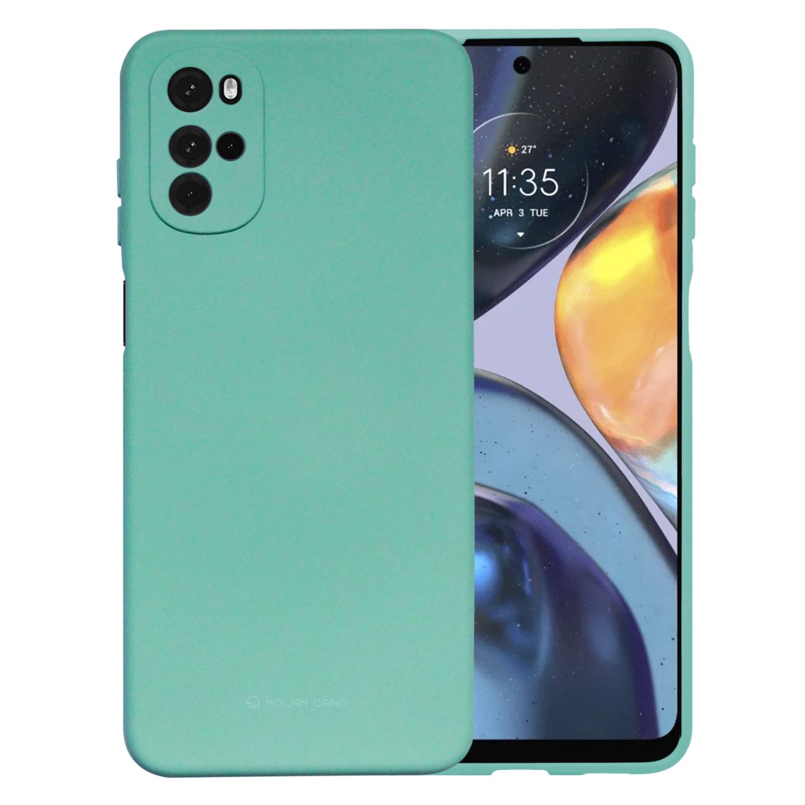 Funda Molan Cano soft jelly Para Motorola Moto G22