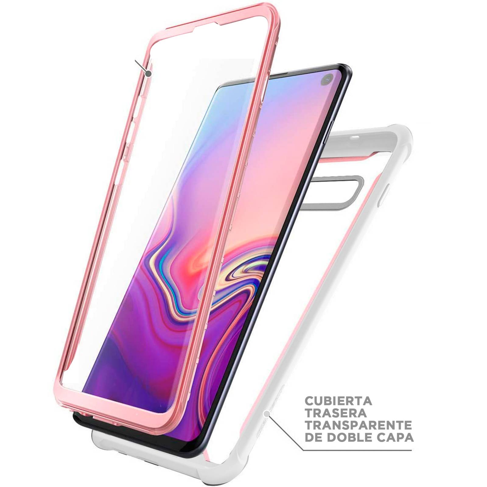 Funda De Uso Rudo Tough 360 Mas Mica 9d Para Samsung A22 5G